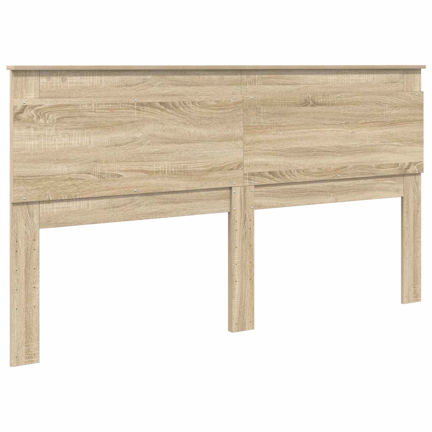 Hoofdbord met hoofdeinde Sonoma Eiken 200 cm Bewerkt hout is nu te koop bij PeponiXL, paradijselijk wonen!