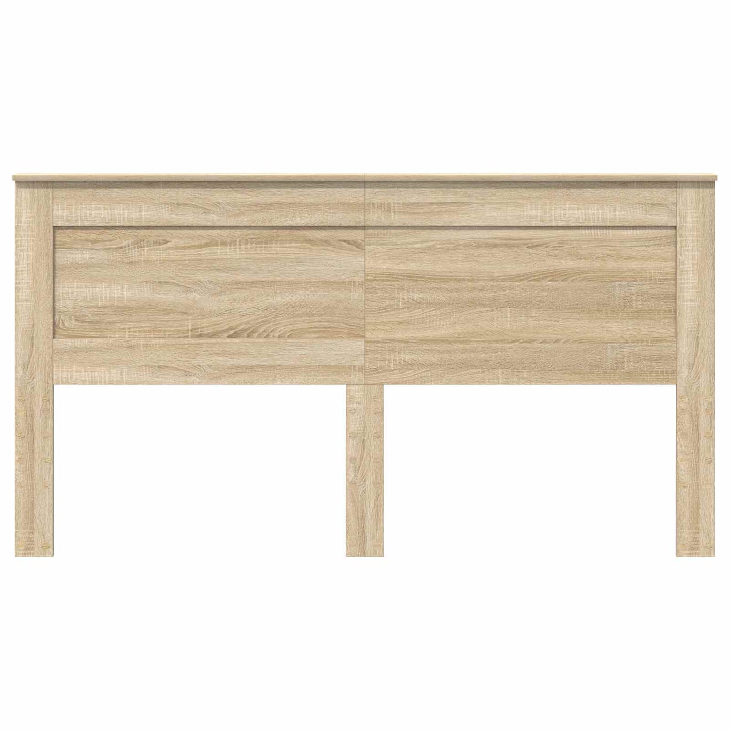 Hoofdbord met hoofdeinde Sonoma Eiken 200 cm Bewerkt hout is nu te koop bij PeponiXL, paradijselijk wonen!