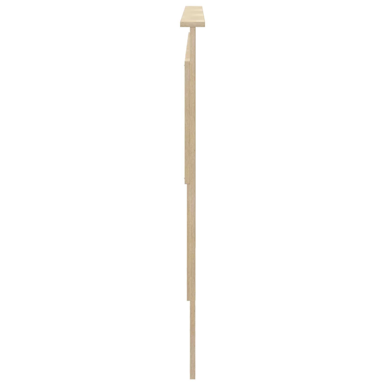 Hoofdbord met hoofdeinde Sonoma Eiken 200 cm Bewerkt hout is nu te koop bij PeponiXL, paradijselijk wonen!