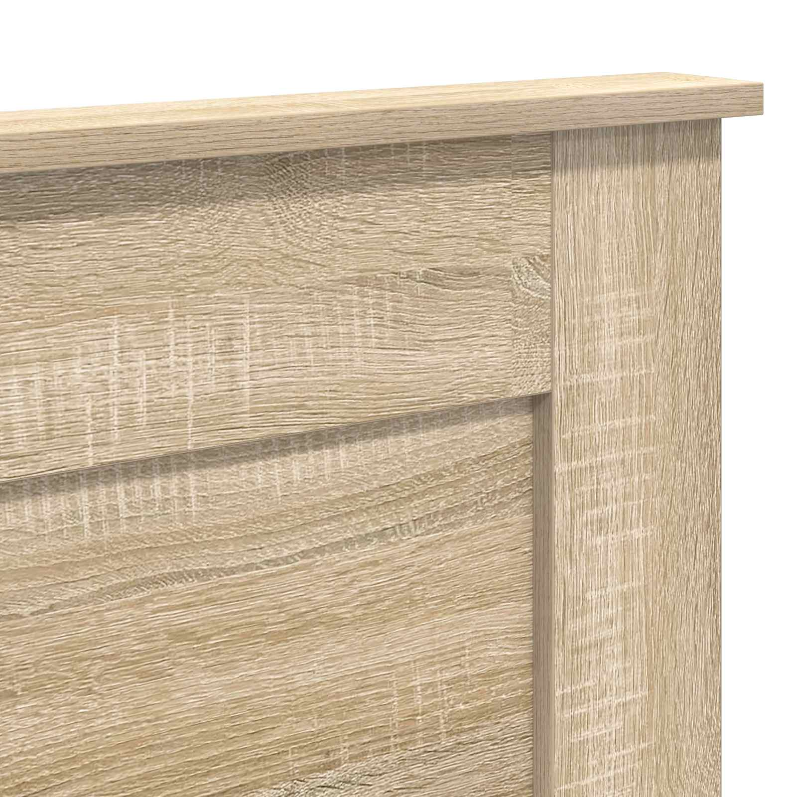 Hoofdbord met hoofdeinde Sonoma Eiken 180 cm Bewerkt hout is nu te koop bij PeponiXL, paradijselijk wonen!