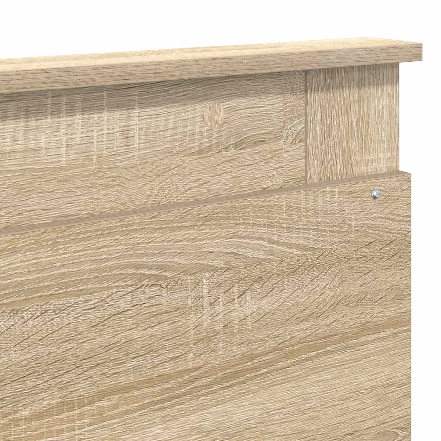 Hoofdbord met hoofdeinde Sonoma Eiken 180 cm Bewerkt hout is nu te koop bij PeponiXL, paradijselijk wonen!