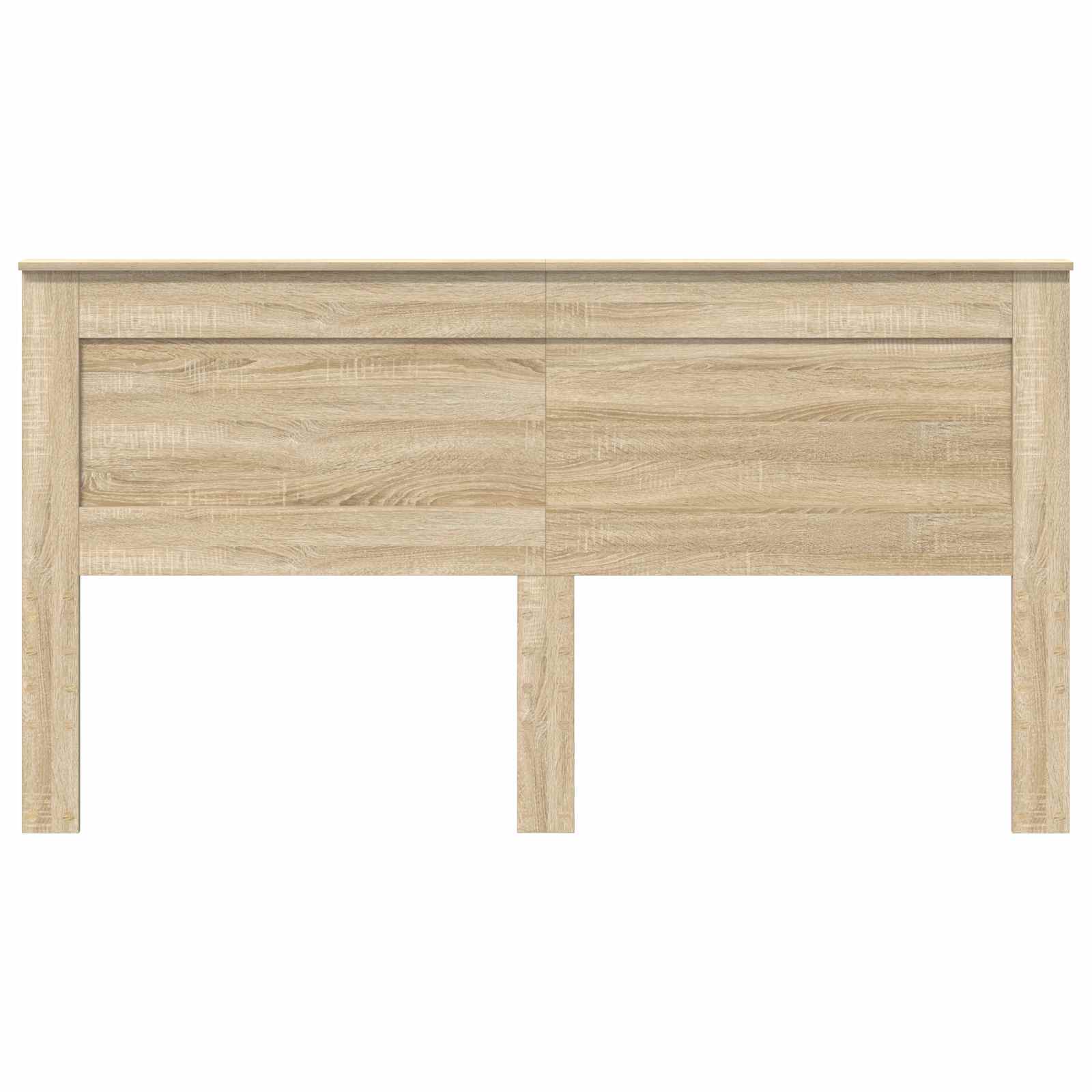Hoofdbord met hoofdeinde Sonoma Eiken 180 cm Bewerkt hout is nu te koop bij PeponiXL, paradijselijk wonen!