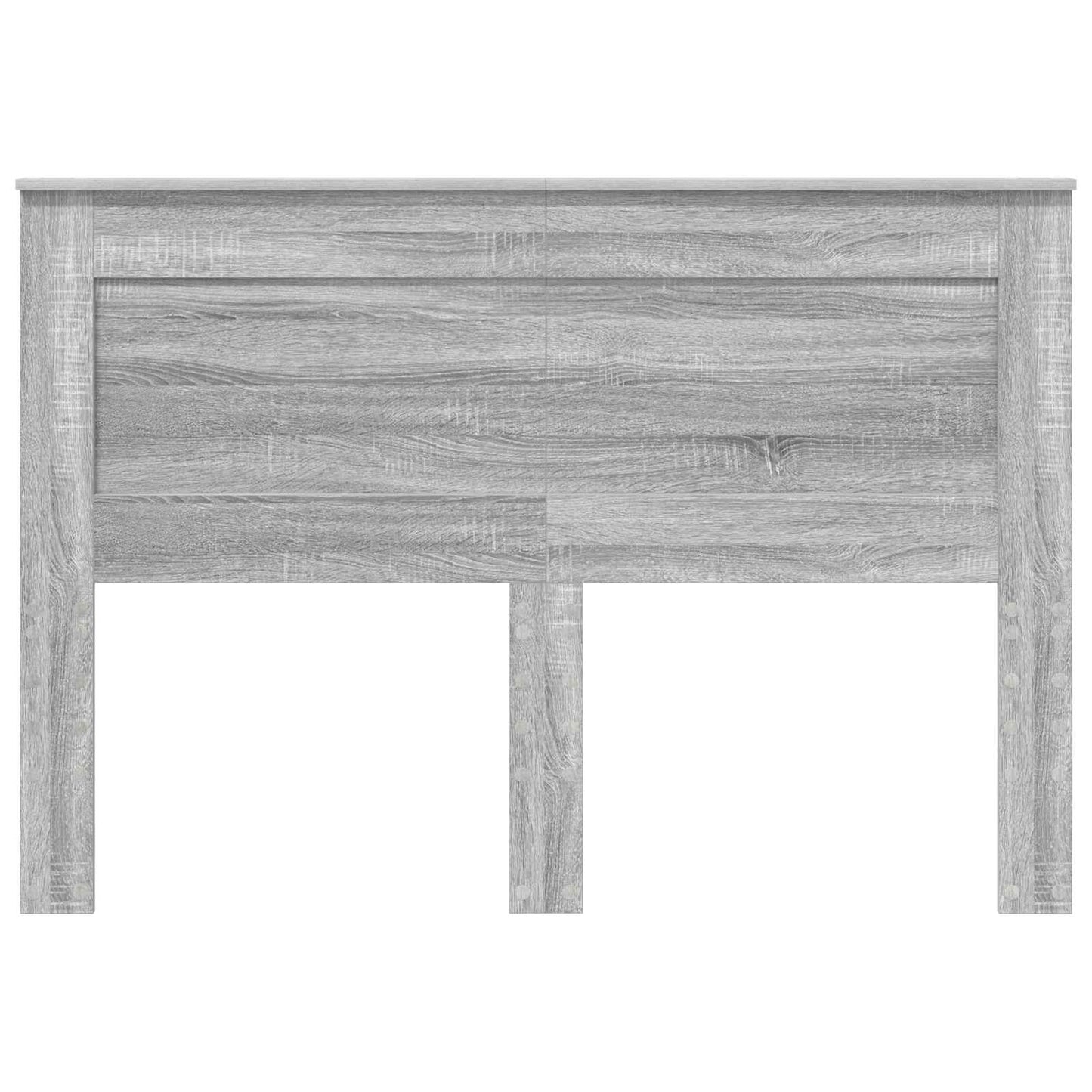 Hoofdbord met hoofdeinde Grijs Sonoma 160 cm Bewerkt hout is nu te koop bij PeponiXL, paradijselijk wonen!
