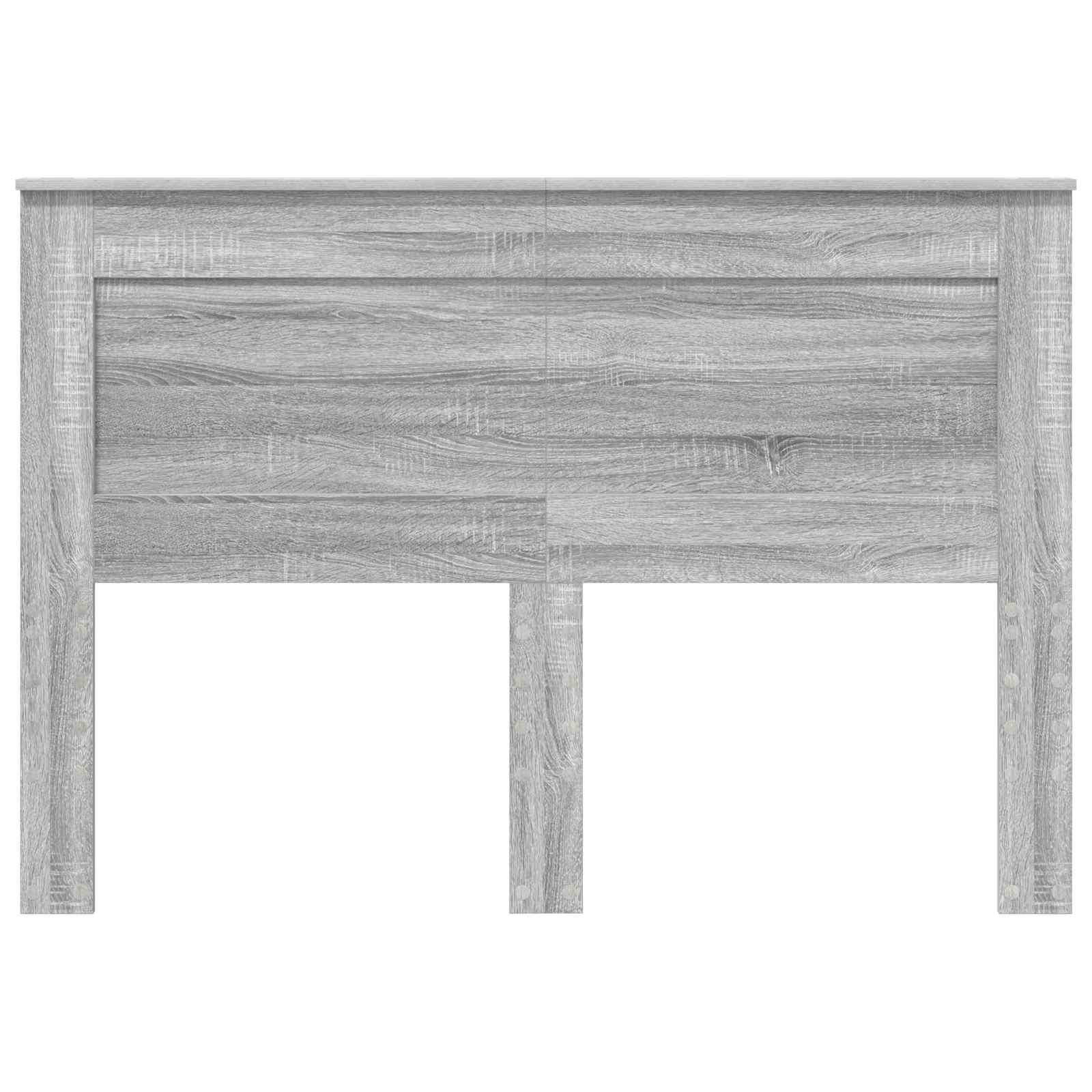 Hoofdbord met hoofdeinde Grijs Sonoma 160 cm Bewerkt hout is nu te koop bij PeponiXL, paradijselijk wonen!