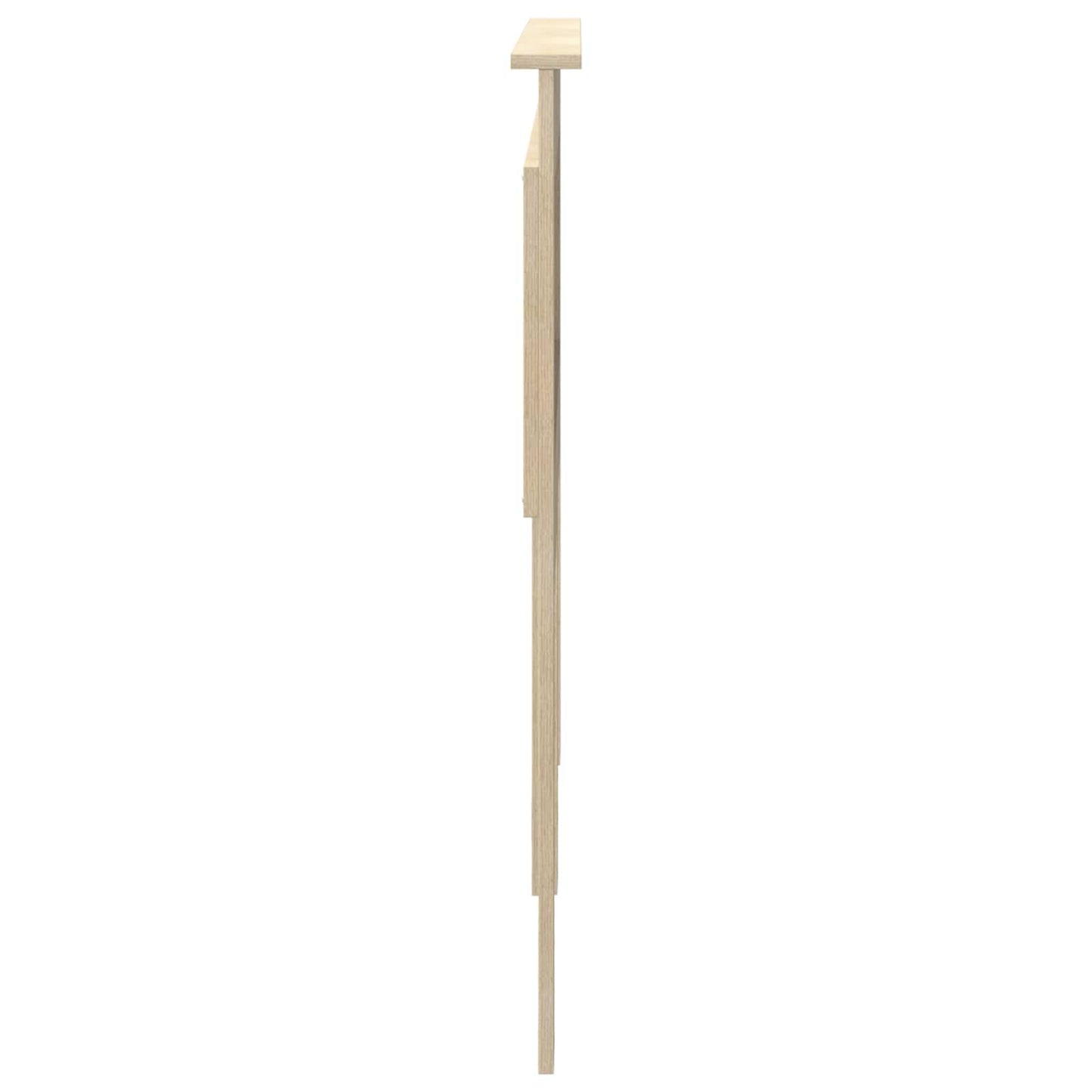 Hoofdbord met hoofdeinde Sonoma Eiken 150 cm Bewerkt hout is nu te koop bij PeponiXL, paradijselijk wonen!
