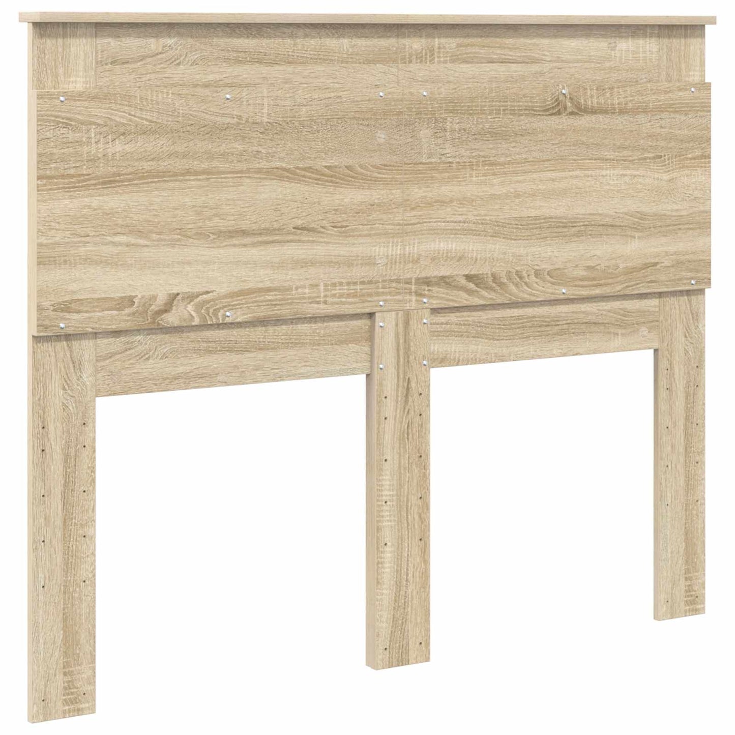 Hoofdbord met hoofdeinde Sonoma Eiken 135 cm Bewerkt hout is nu te koop bij PeponiXL, paradijselijk wonen!