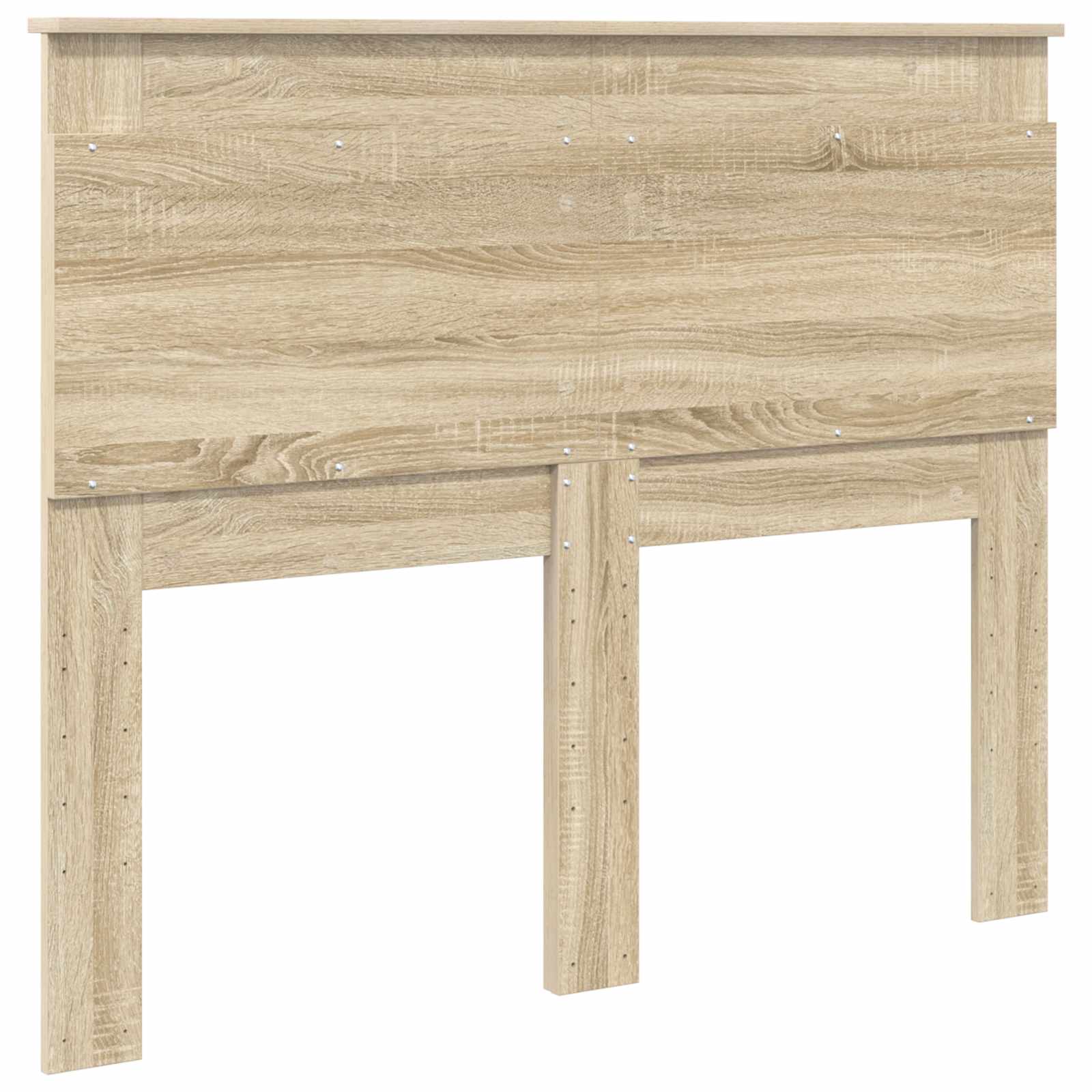 Hoofdbord met hoofdeinde Sonoma Eiken 135 cm Bewerkt hout is nu te koop bij PeponiXL, paradijselijk wonen!