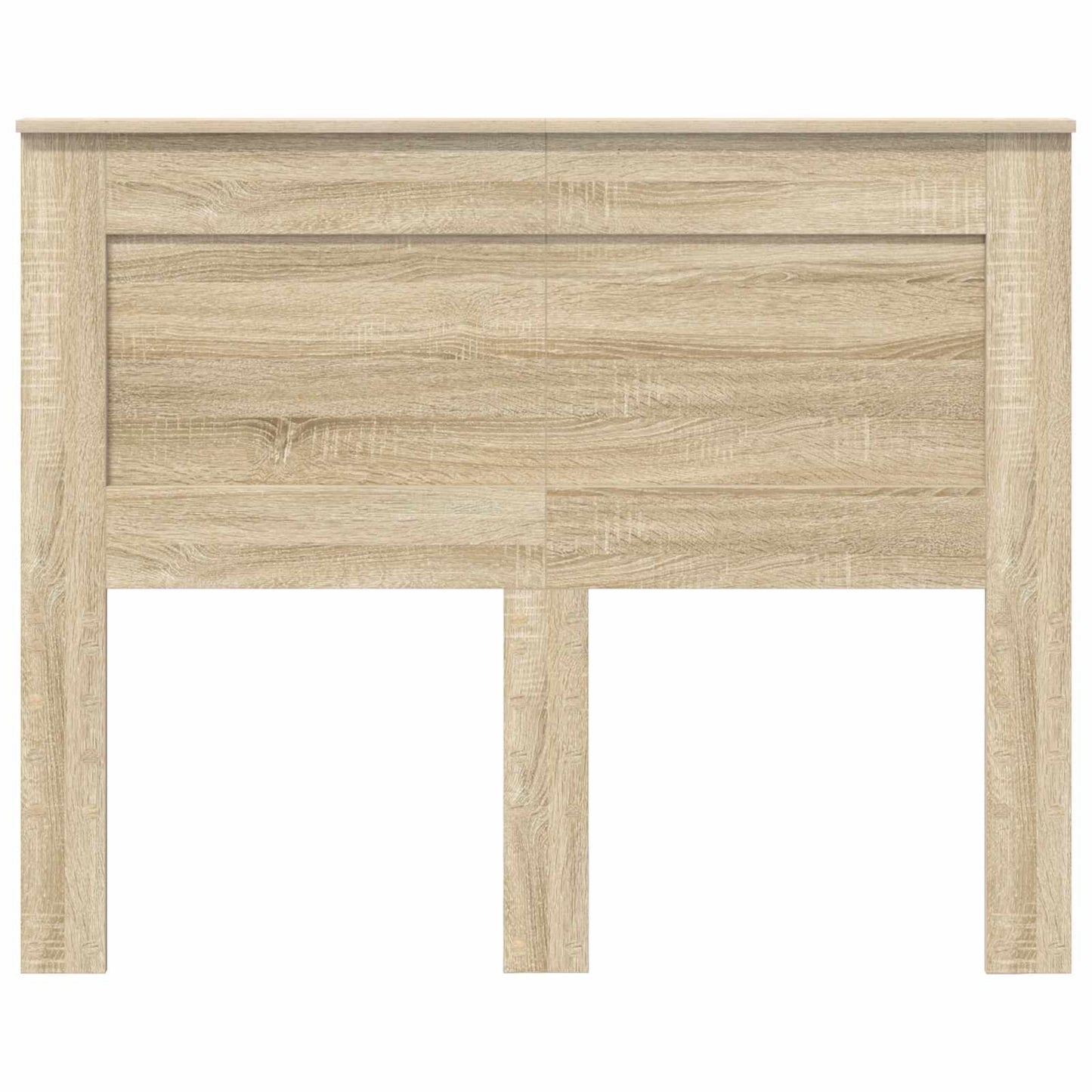 Hoofdbord met hoofdeinde Sonoma Eiken 135 cm Bewerkt hout is nu te koop bij PeponiXL, paradijselijk wonen!