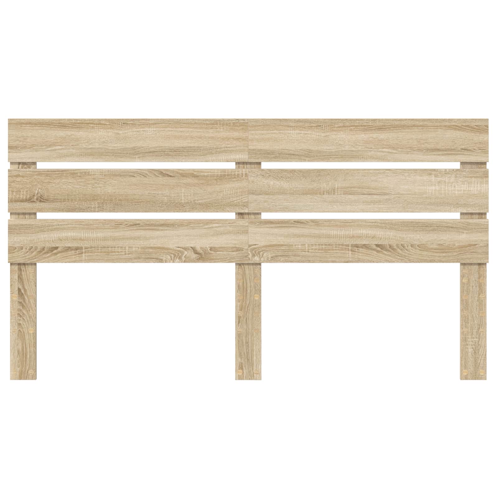 Hoofdbord Sonoma Eiken Bewerkt hout is nu te koop bij PeponiXL, paradijselijk wonen!