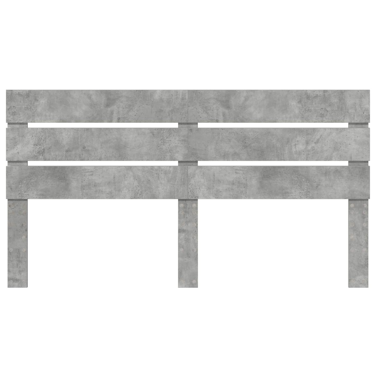 Hoofdbord Beton Grijs Bewerkt hout is nu te koop bij PeponiXL, paradijselijk wonen!