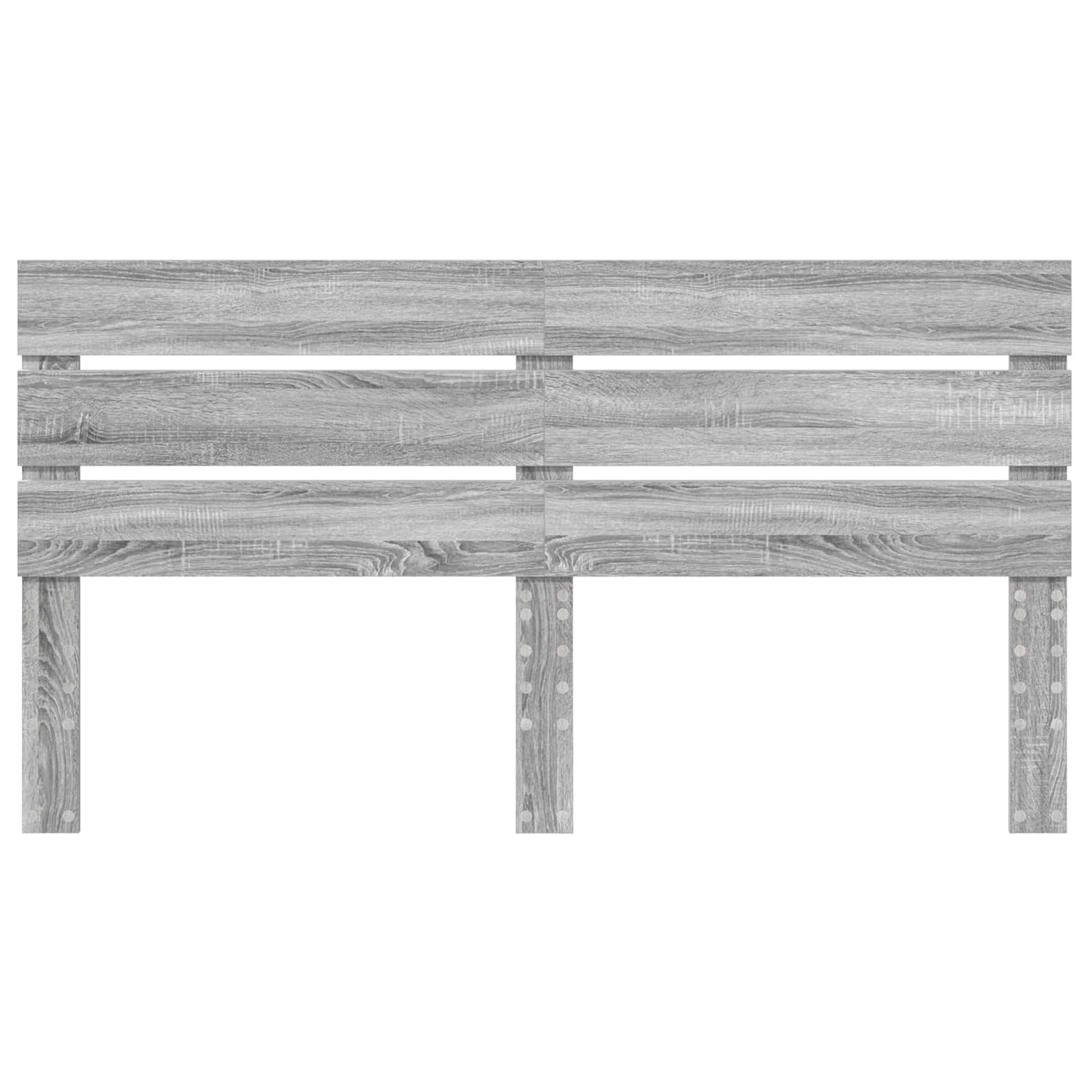 Hoofdbord Grijs Sonoma Bewerkt hout is nu te koop bij PeponiXL, paradijselijk wonen!