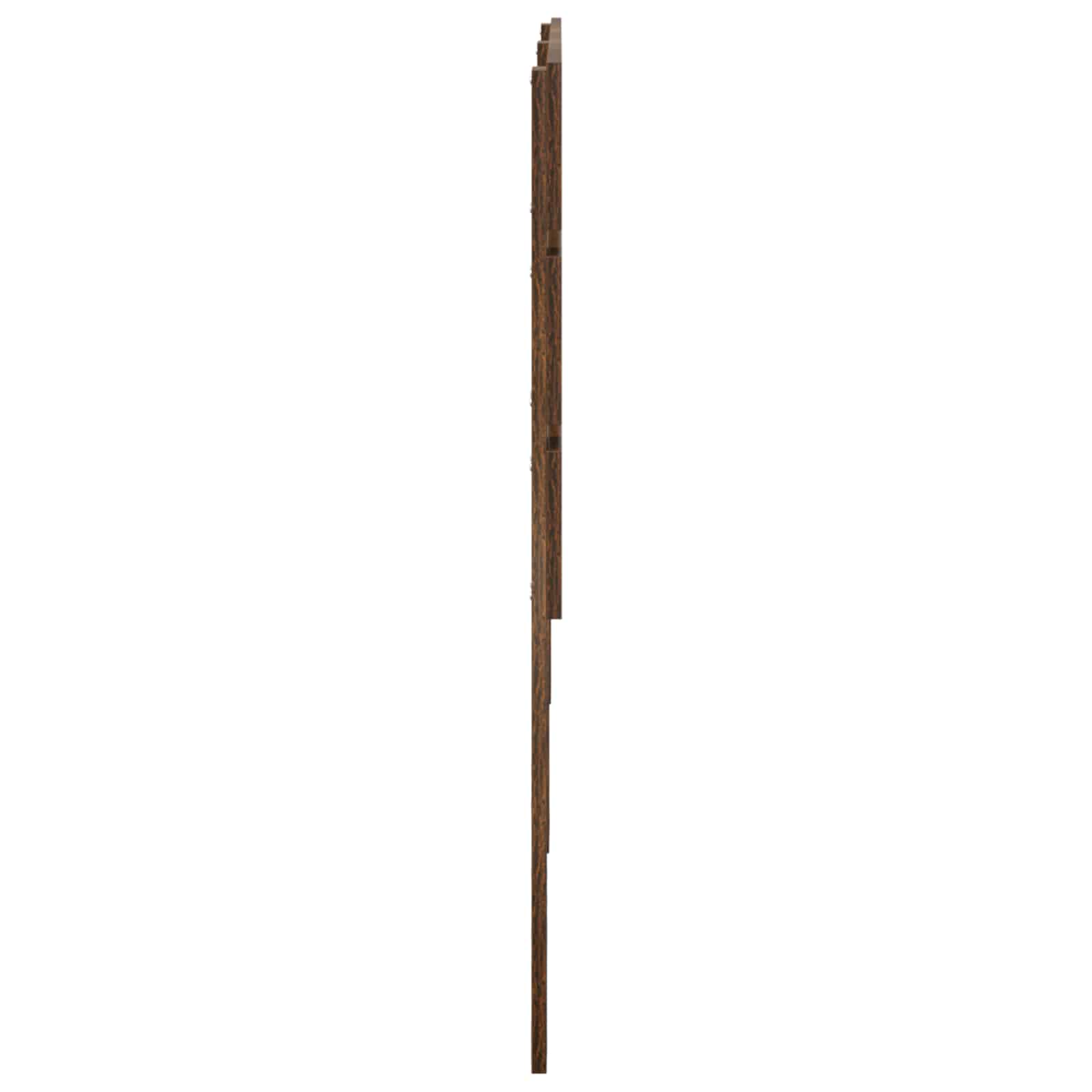 Hoofdbord Gerookt eiken 100 cm Bewerkt hout is nu te koop bij PeponiXL, paradijselijk wonen!