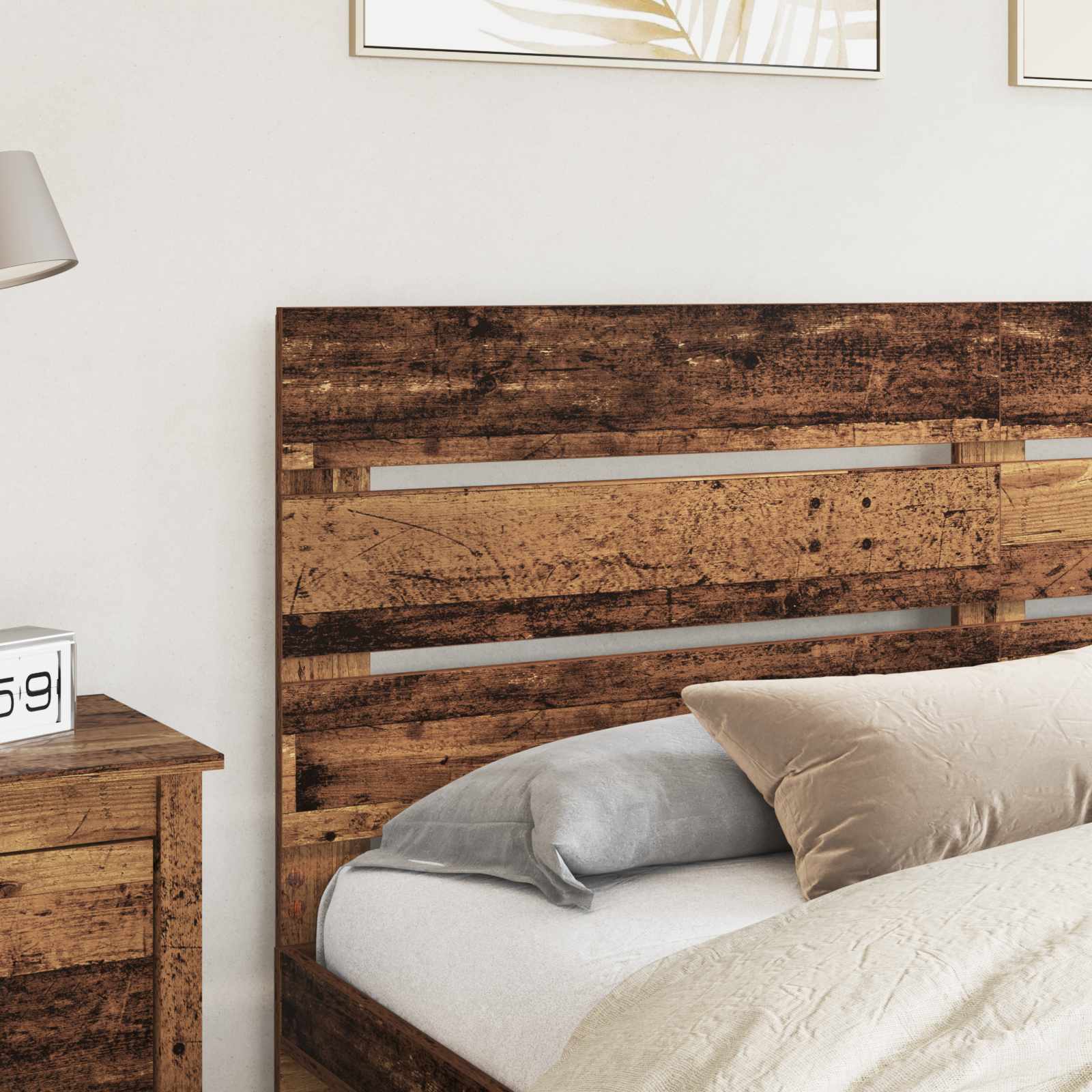 Hoofdbord Oudhout Bewerkt hout is nu te koop bij PeponiXL, paradijselijk wonen!