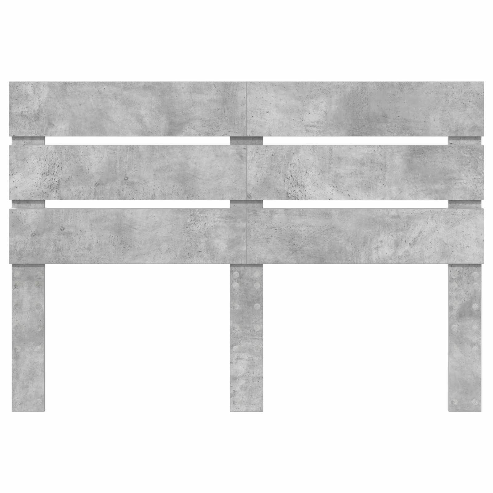 Hoofdbord Beton Grijs Bewerkt hout is nu te koop bij PeponiXL, paradijselijk wonen!