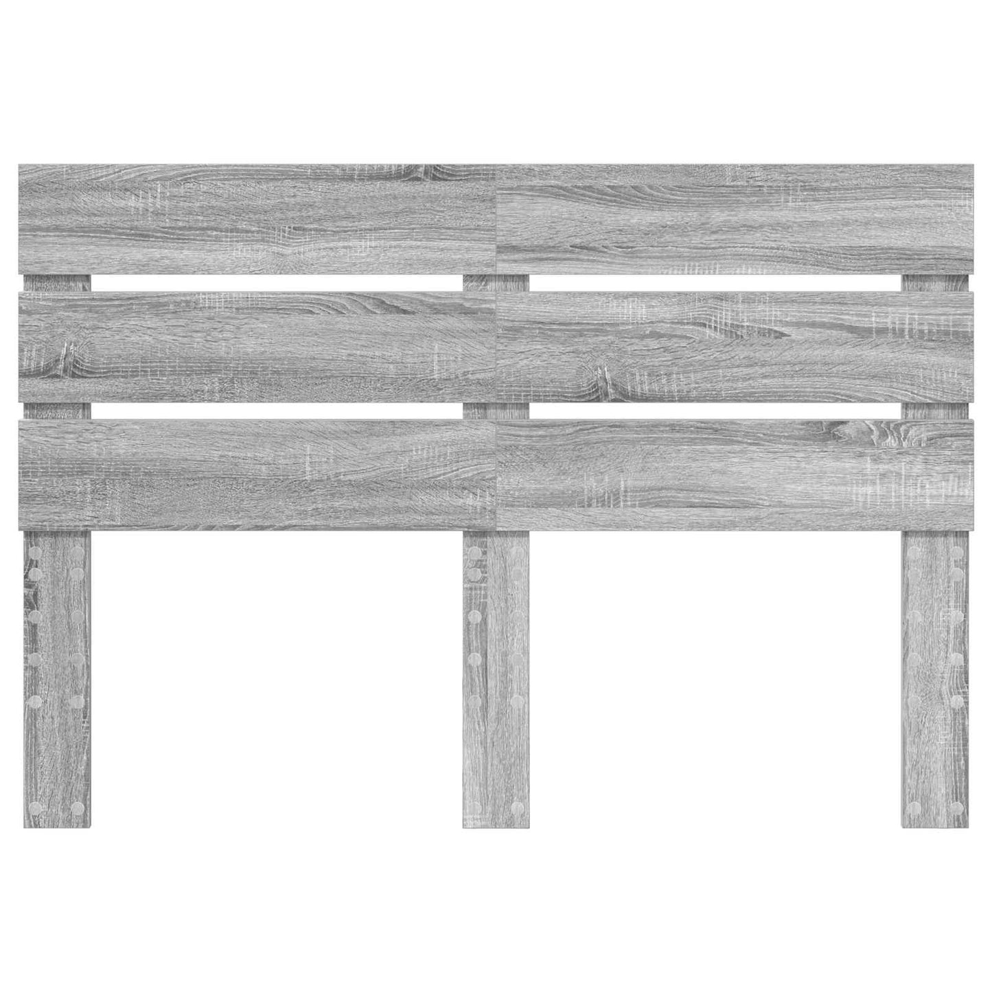 Hoofdbord Grijs Sonoma Bewerkt hout is nu te koop bij PeponiXL, paradijselijk wonen!