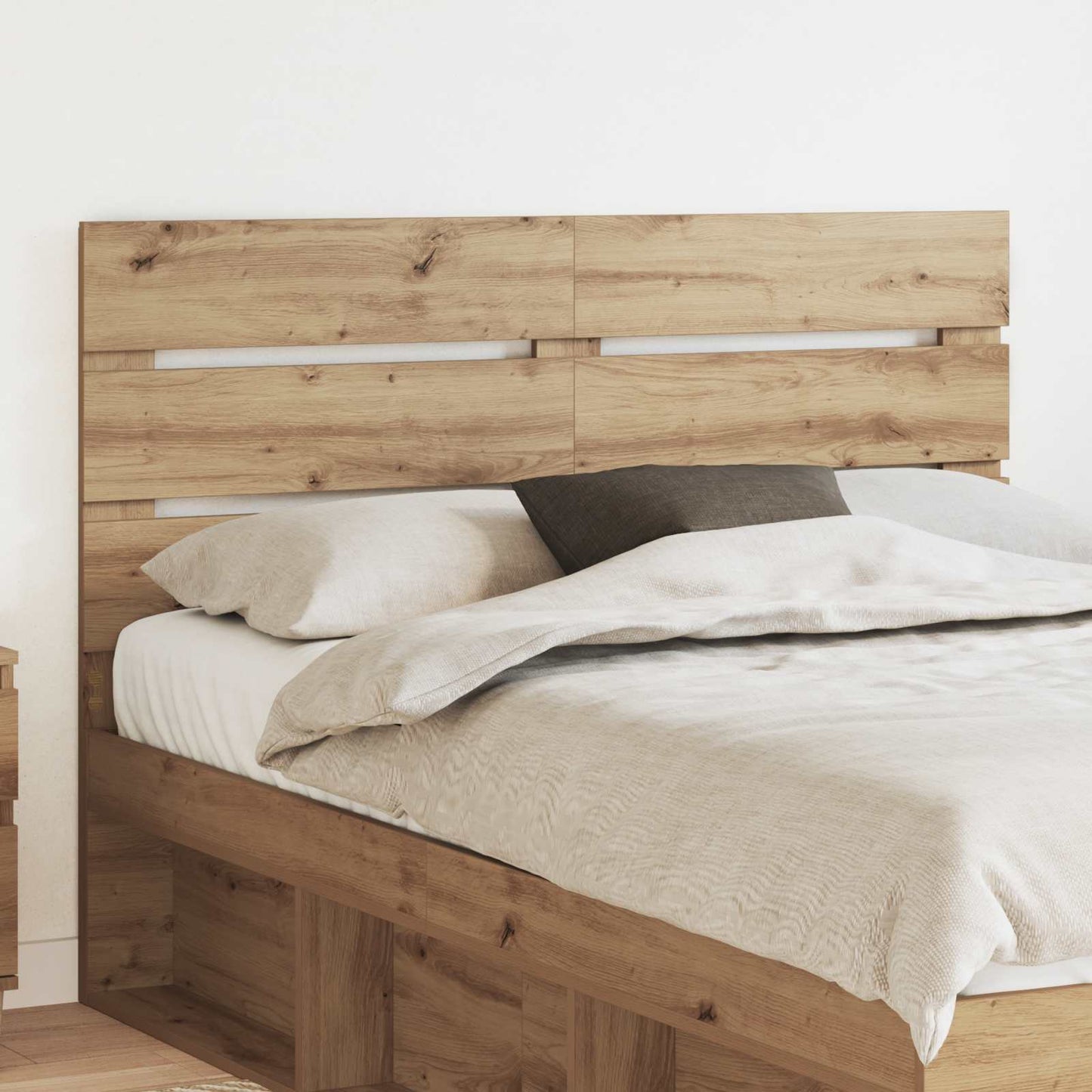 Hoofdbord Artisan Eiken Bewerkt hout is nu te koop bij PeponiXL, paradijselijk wonen!