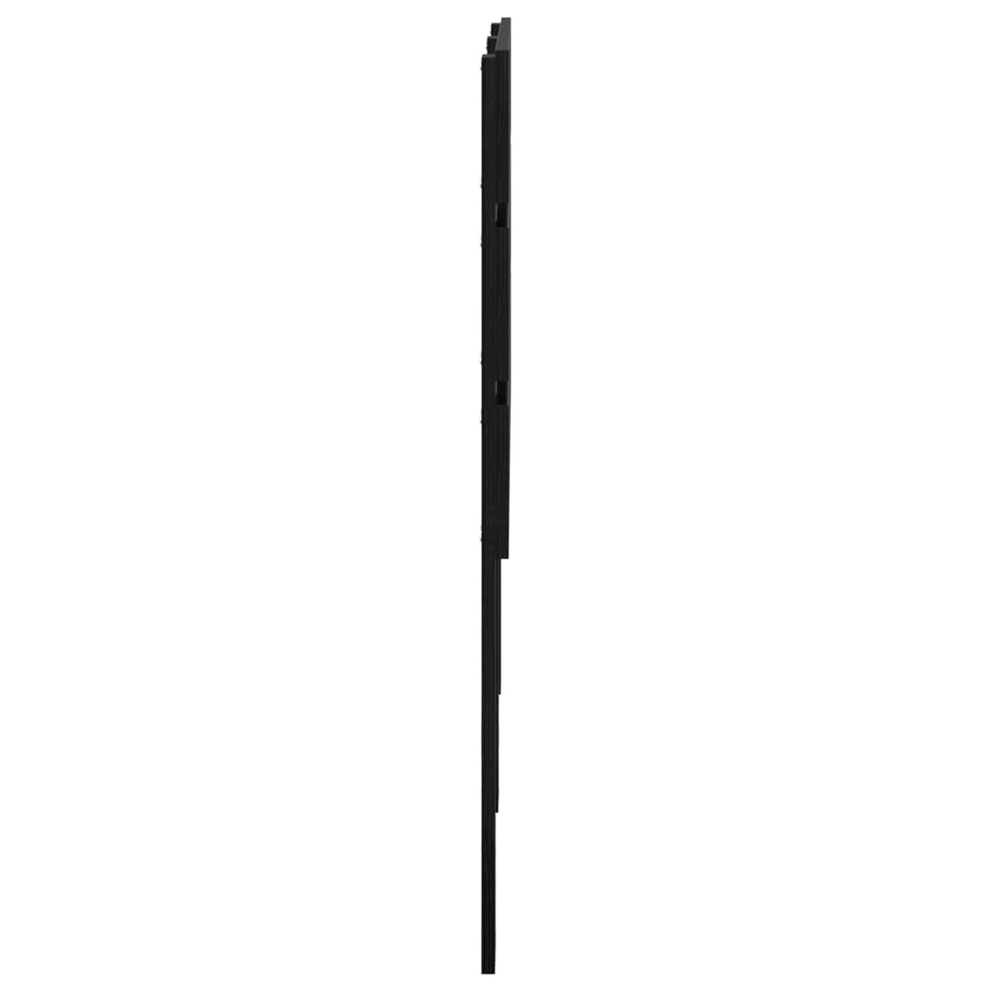 Hoofdbord Zwart Eiken Bewerkt hout is nu te koop bij PeponiXL, paradijselijk wonen!
