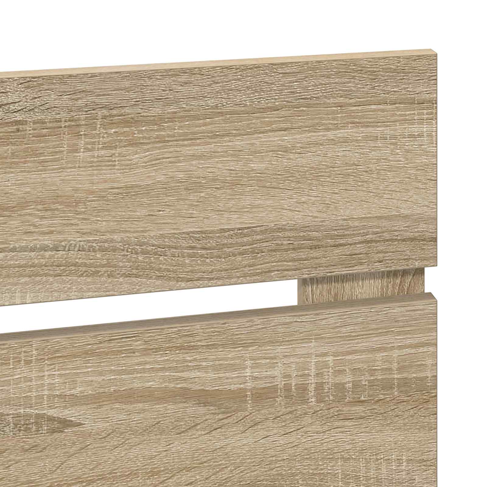Hoofdbord Sonoma Eiken Bewerkt hout is nu te koop bij PeponiXL, paradijselijk wonen!