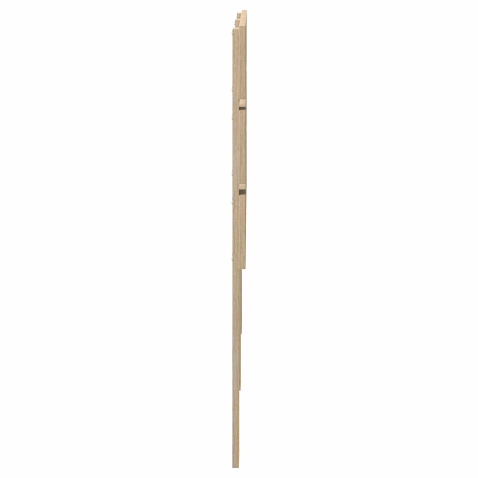 Hoofdbord Sonoma Eiken Bewerkt hout is nu te koop bij PeponiXL, paradijselijk wonen!