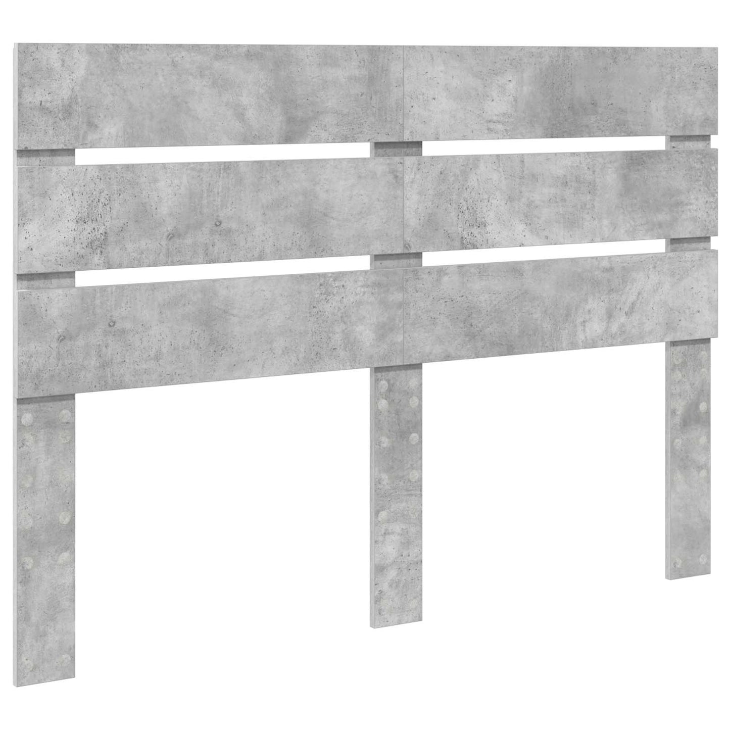 Hoofdbord Beton Grijs Bewerkt hout is nu te koop bij PeponiXL, paradijselijk wonen!