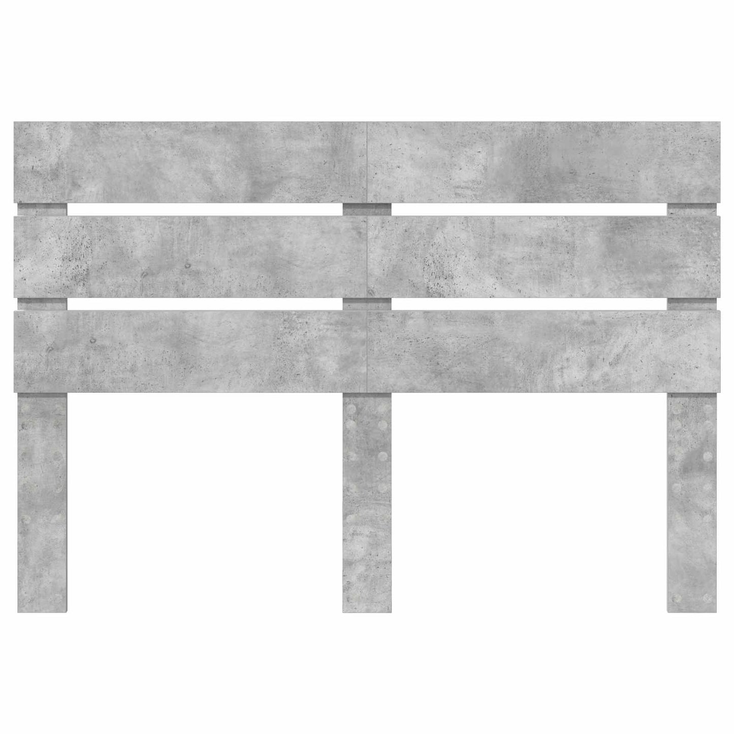 Hoofdbord Beton Grijs Bewerkt hout is nu te koop bij PeponiXL, paradijselijk wonen!