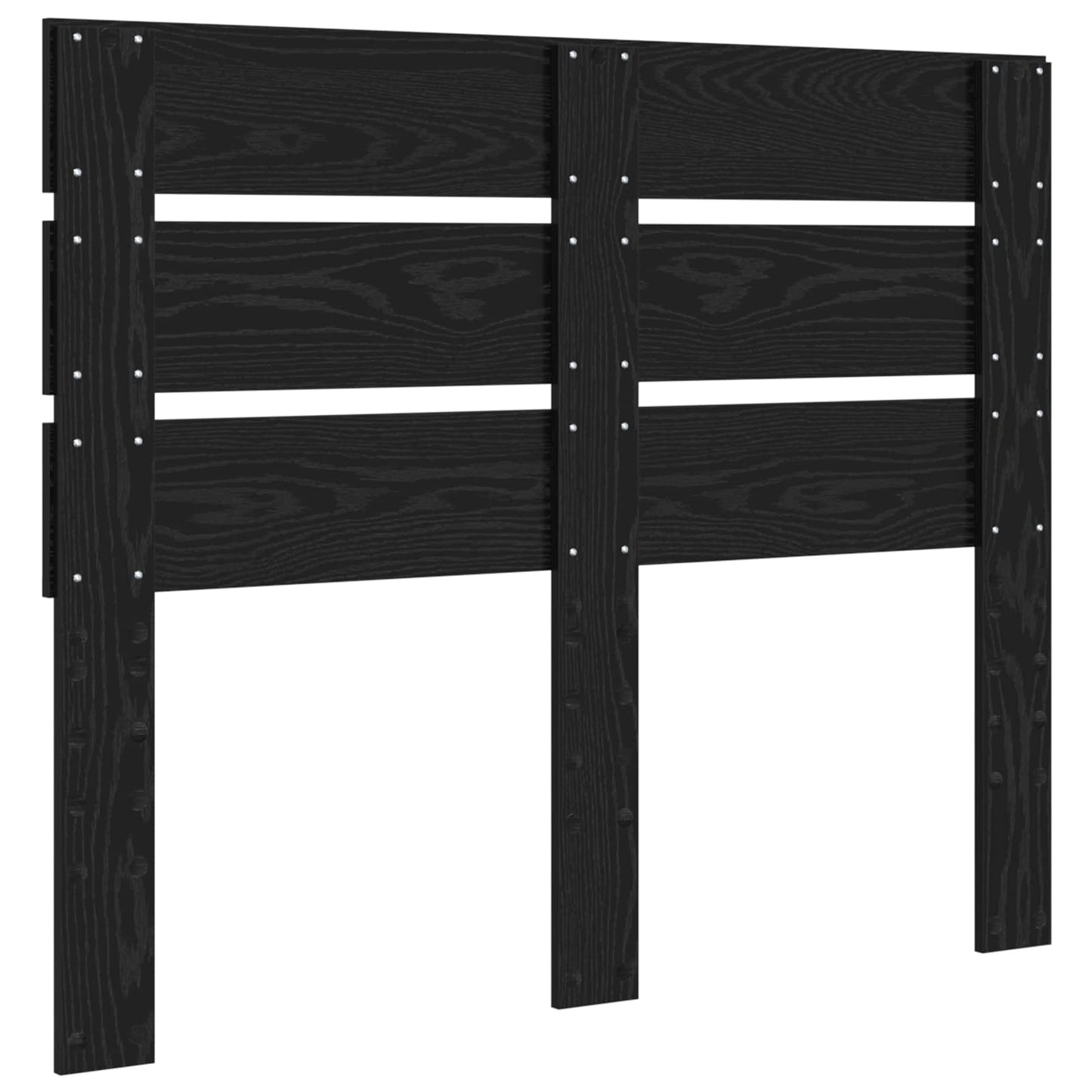 Hoofdbord Zwart Eiken Bewerkt hout is nu te koop bij PeponiXL, paradijselijk wonen!