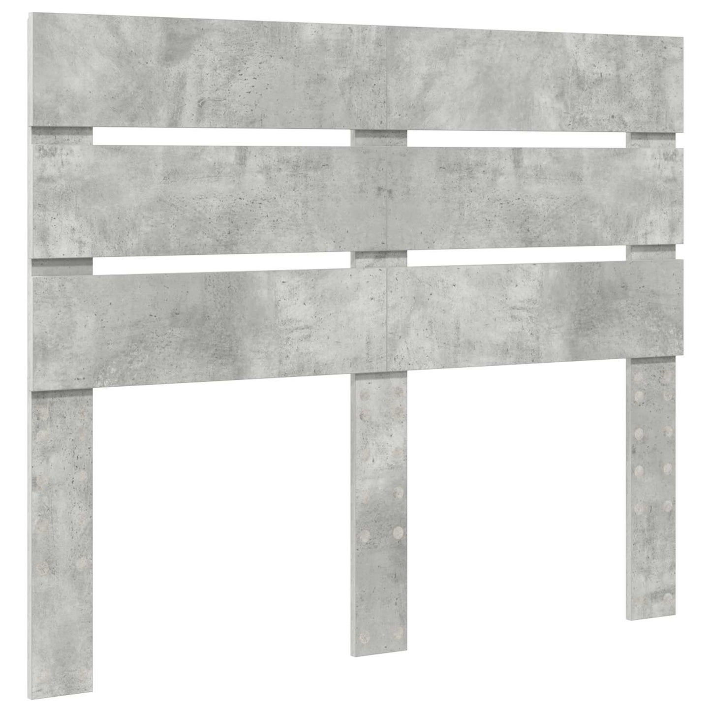 Hoofdbord Beton Grijs Bewerkt hout is nu te koop bij PeponiXL, paradijselijk wonen!