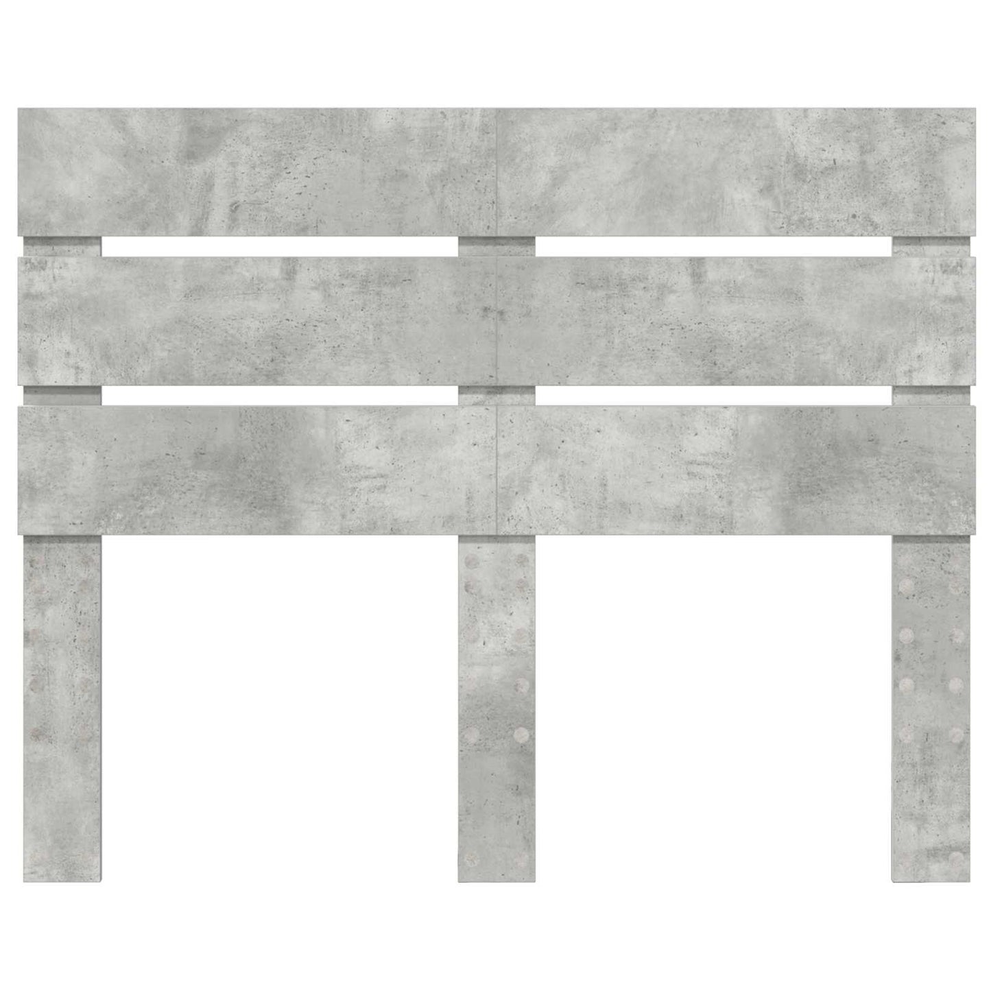 Hoofdbord Beton Grijs Bewerkt hout is nu te koop bij PeponiXL, paradijselijk wonen!
