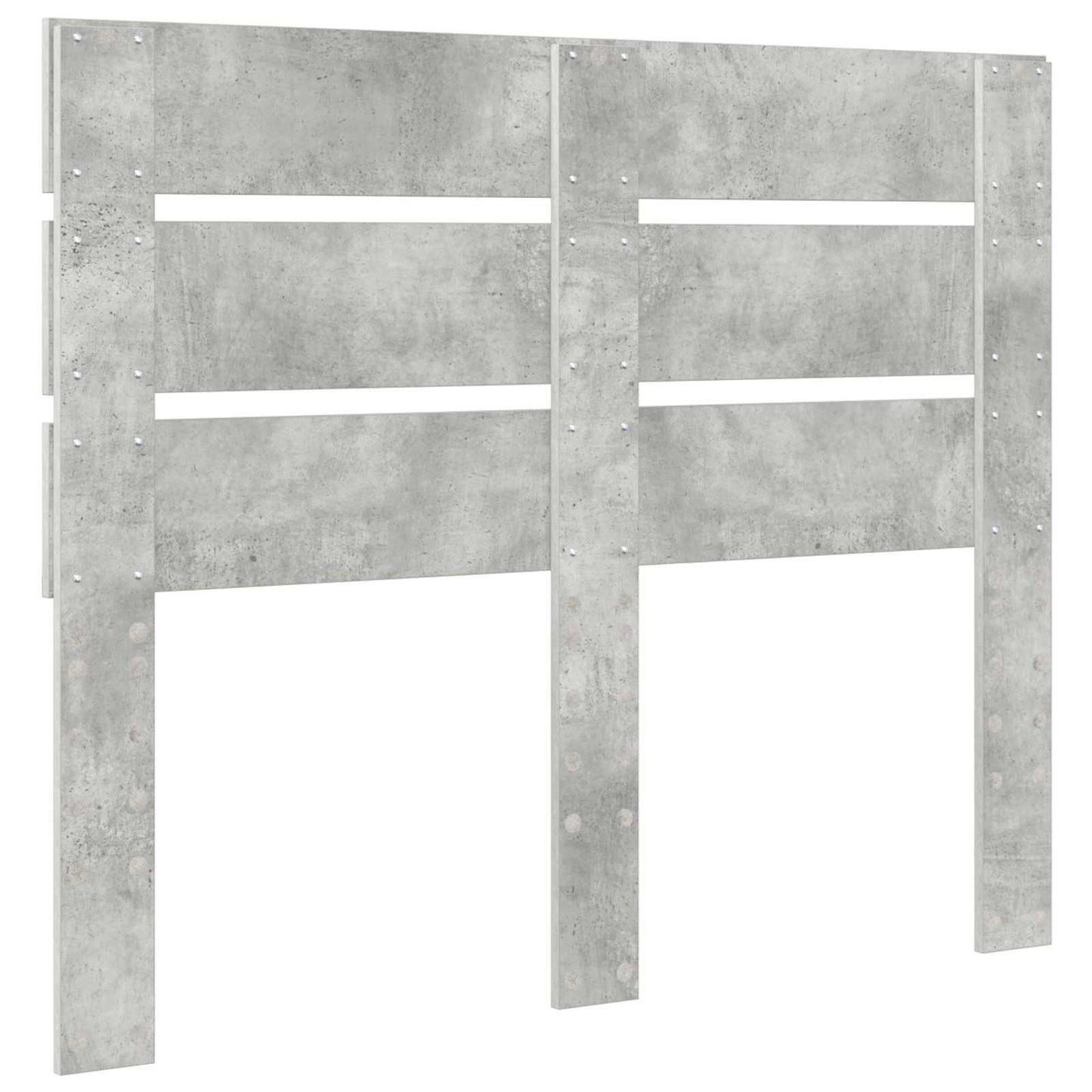 Hoofdbord Beton Grijs Bewerkt hout is nu te koop bij PeponiXL, paradijselijk wonen!