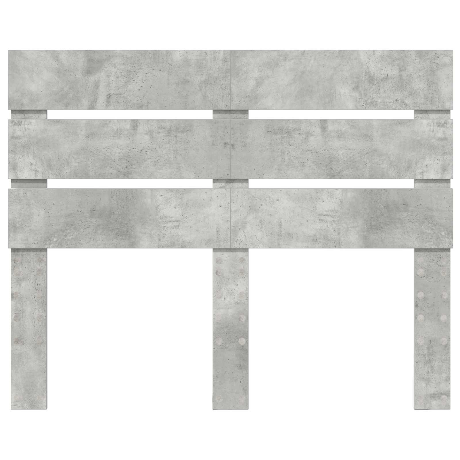 Hoofdbord Beton Grijs Bewerkt hout is nu te koop bij PeponiXL, paradijselijk wonen!