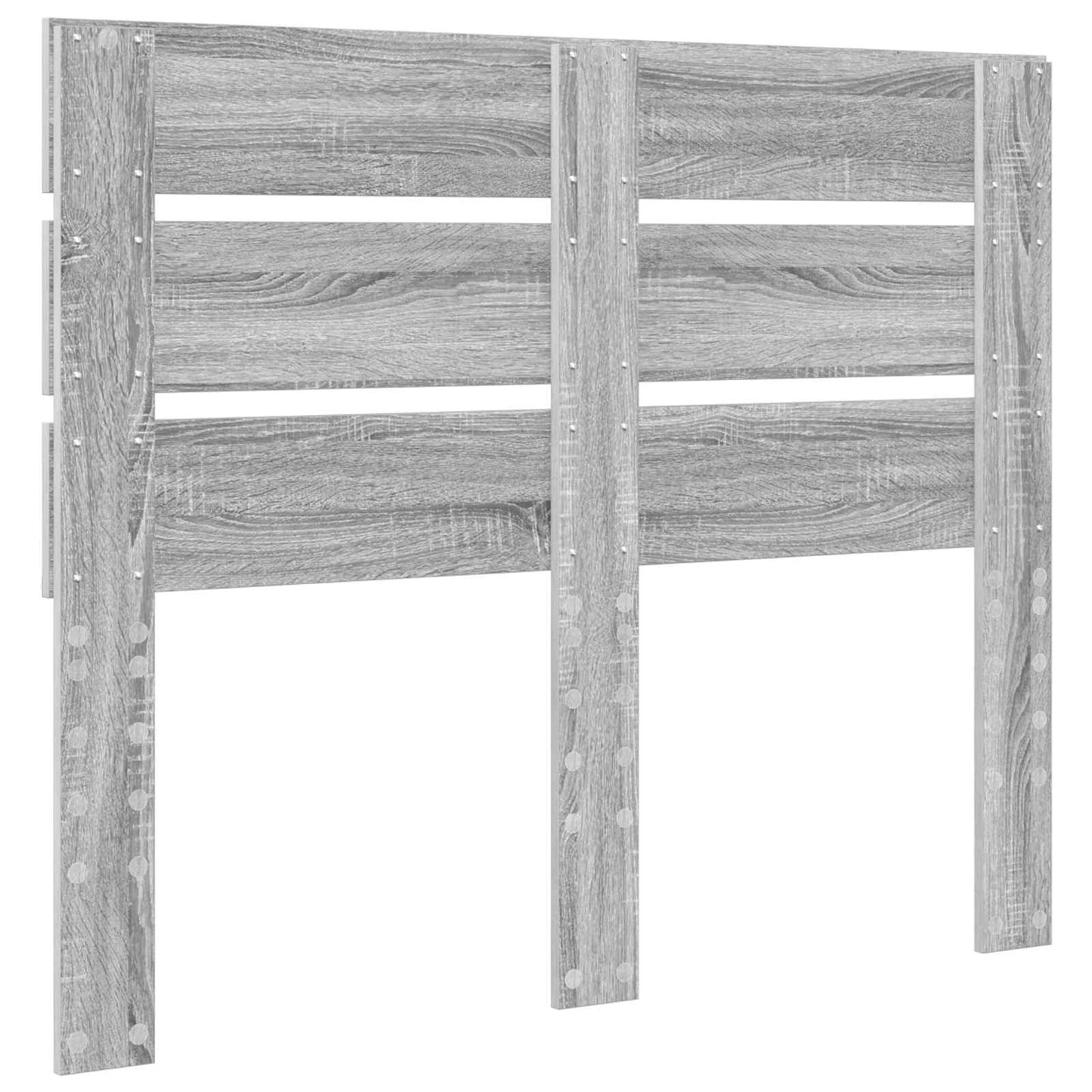 Hoofdbord Grijs Sonoma Bewerkt hout is nu te koop bij PeponiXL, paradijselijk wonen!