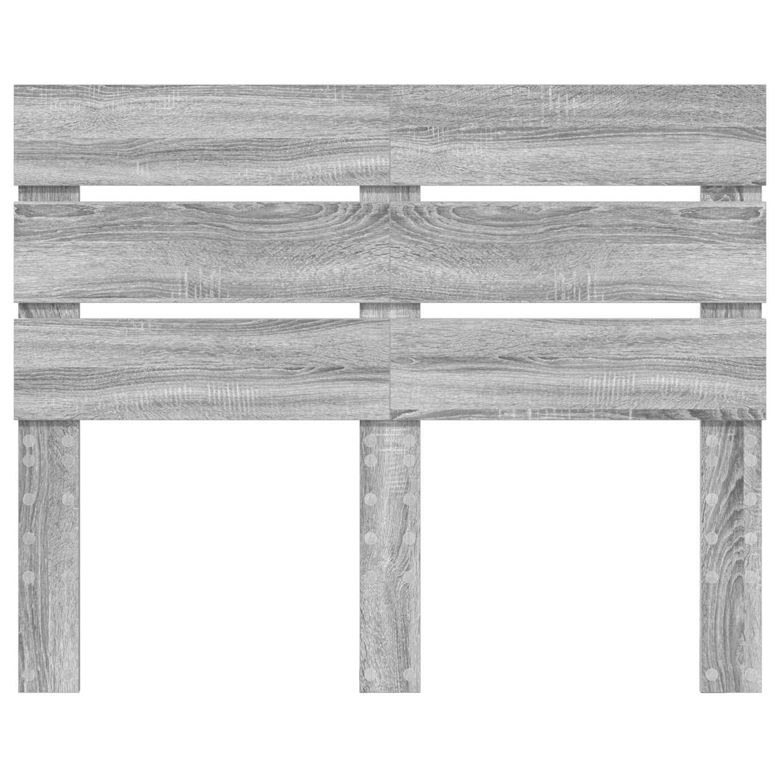Hoofdbord Grijs Sonoma Bewerkt hout is nu te koop bij PeponiXL, paradijselijk wonen!