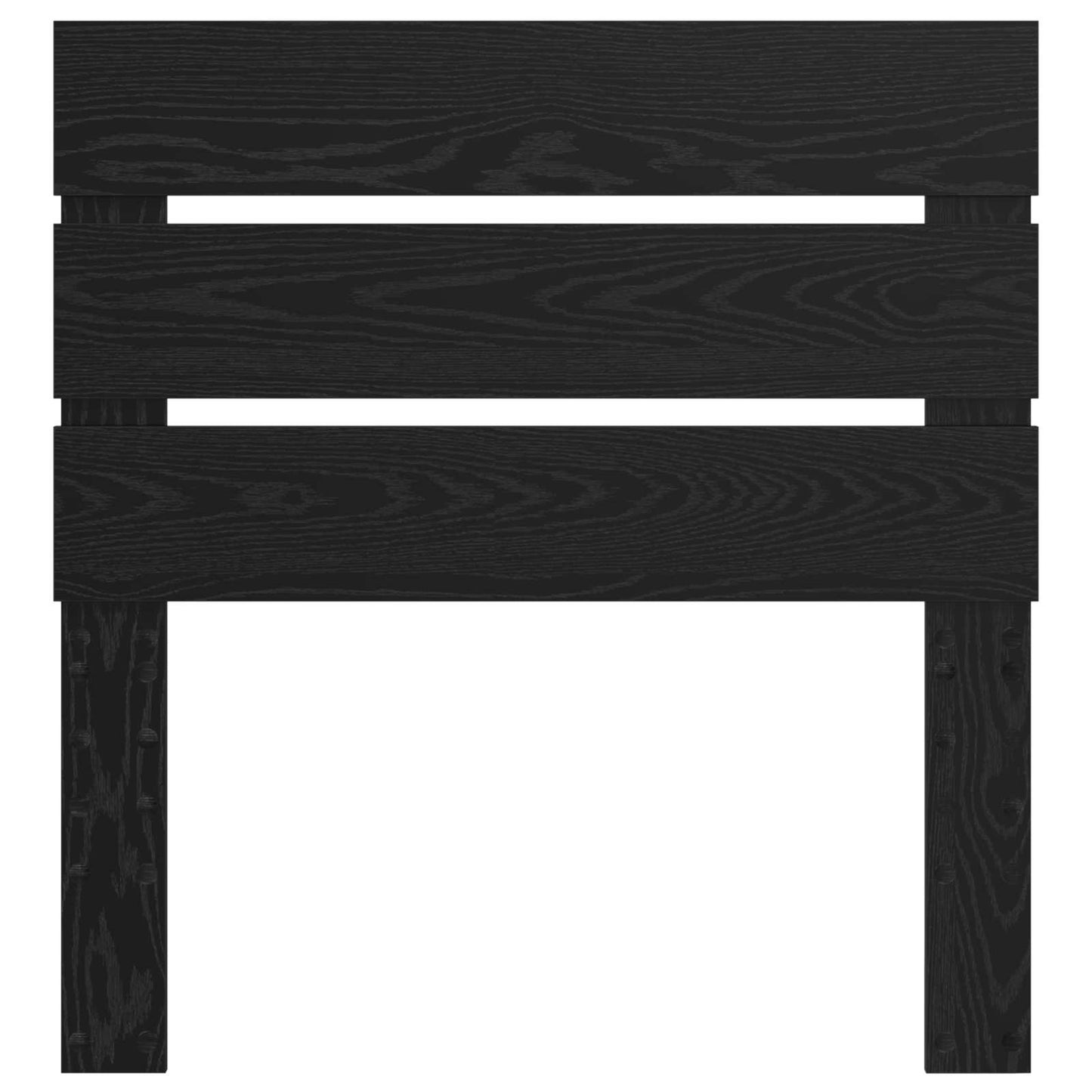 Hoofdbord Zwart Eiken Bewerkt hout is nu te koop bij PeponiXL, paradijselijk wonen!