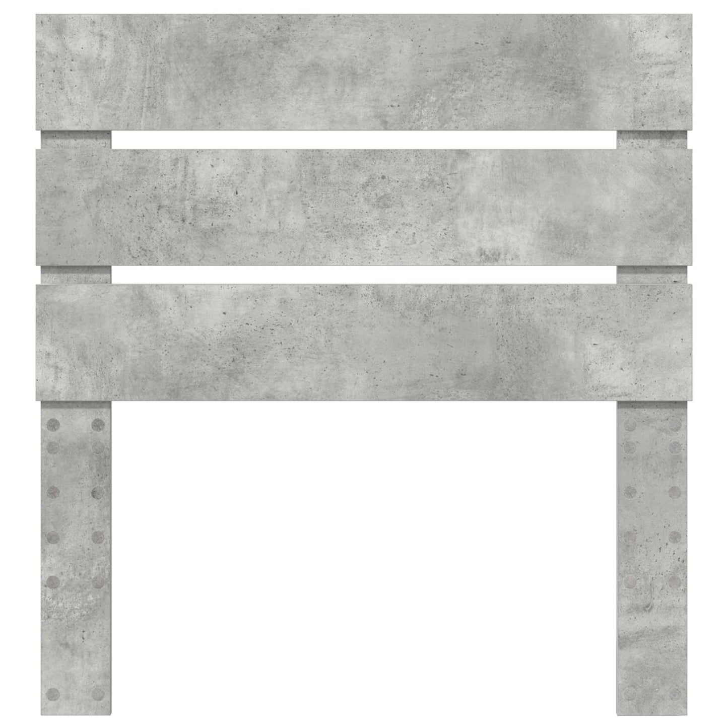 Hoofdbord Beton Grijs Bewerkt hout is nu te koop bij PeponiXL, paradijselijk wonen!