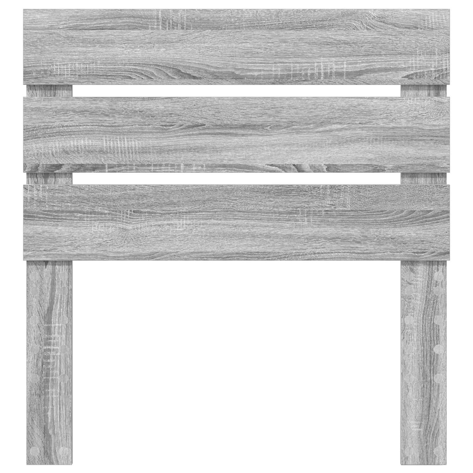 Hoofdbord Grijs Sonoma Bewerkt hout is nu te koop bij PeponiXL, paradijselijk wonen!