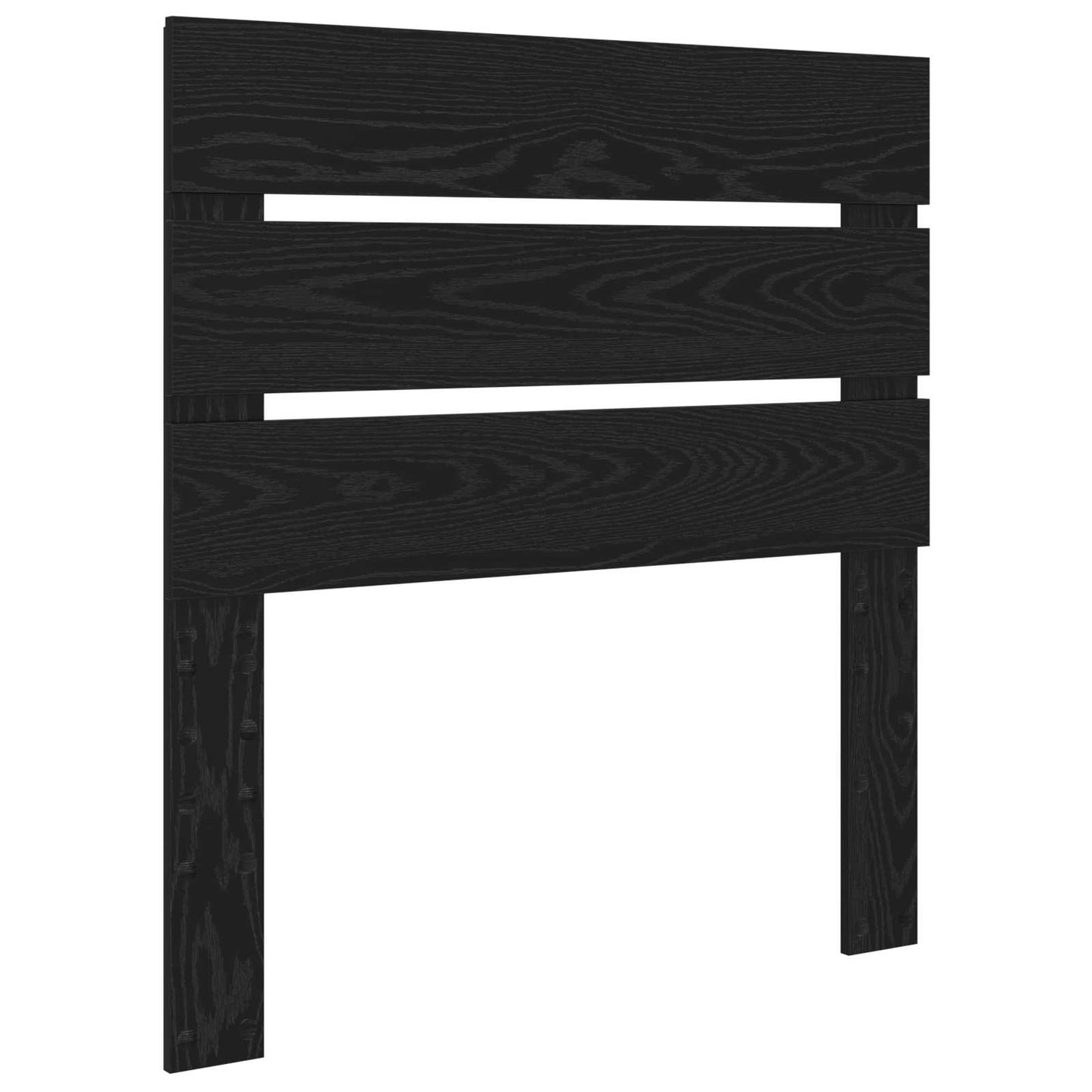 Hoofdbord Zwart Eiken Bewerkt hout is nu te koop bij PeponiXL, paradijselijk wonen!