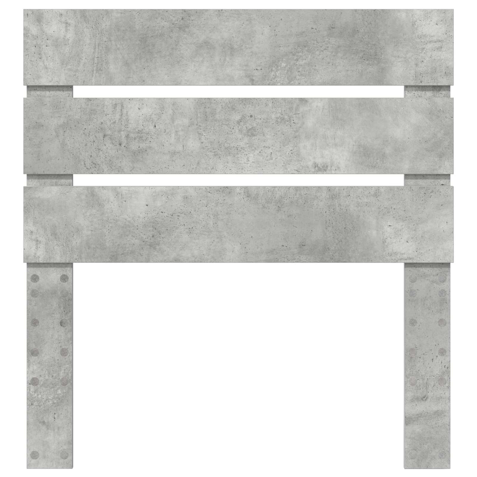 Hoofdbord Beton Grijs Bewerkt hout is nu te koop bij PeponiXL, paradijselijk wonen!