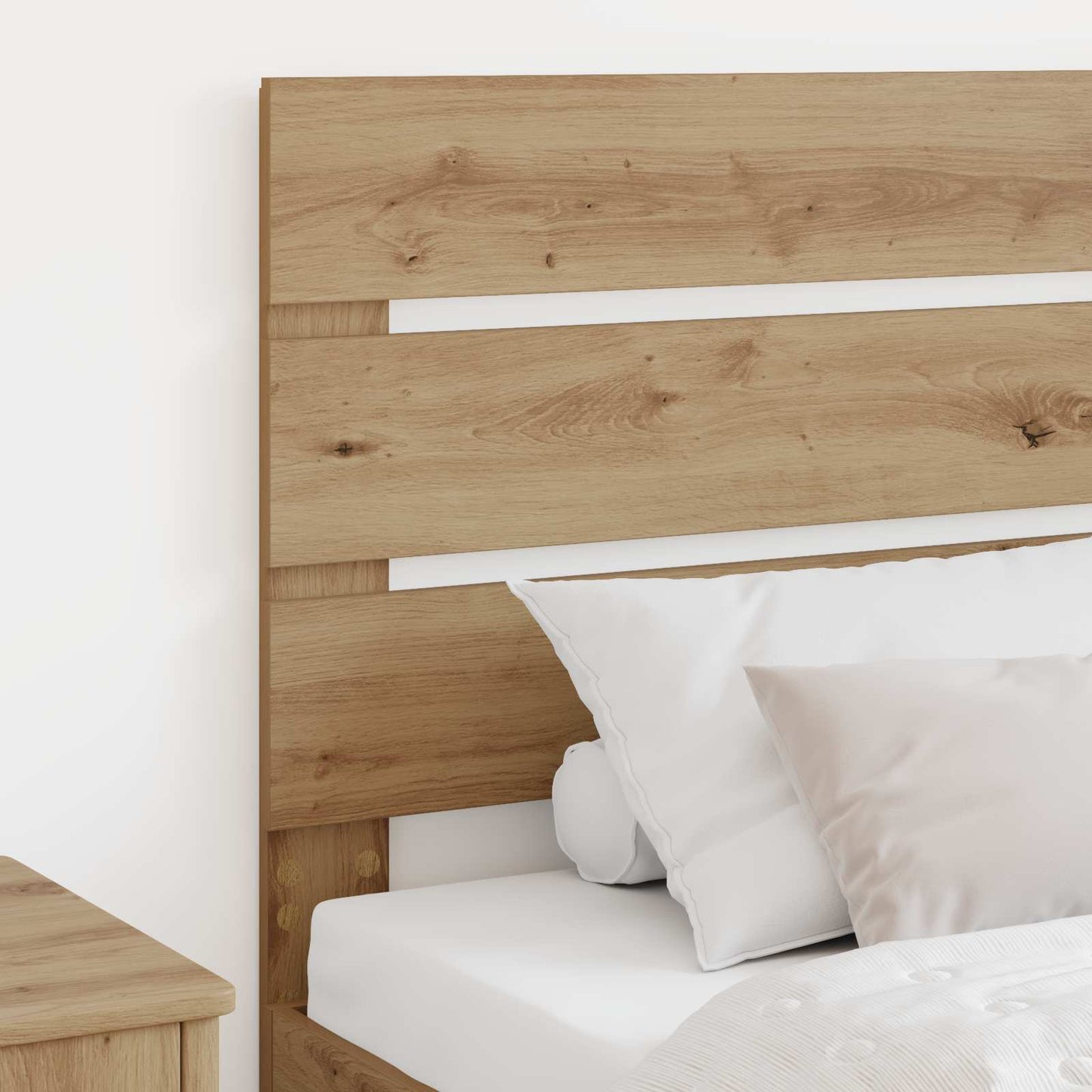 Hoofdbord Artisan Eiken Bewerkt hout is nu te koop bij PeponiXL, paradijselijk wonen!
