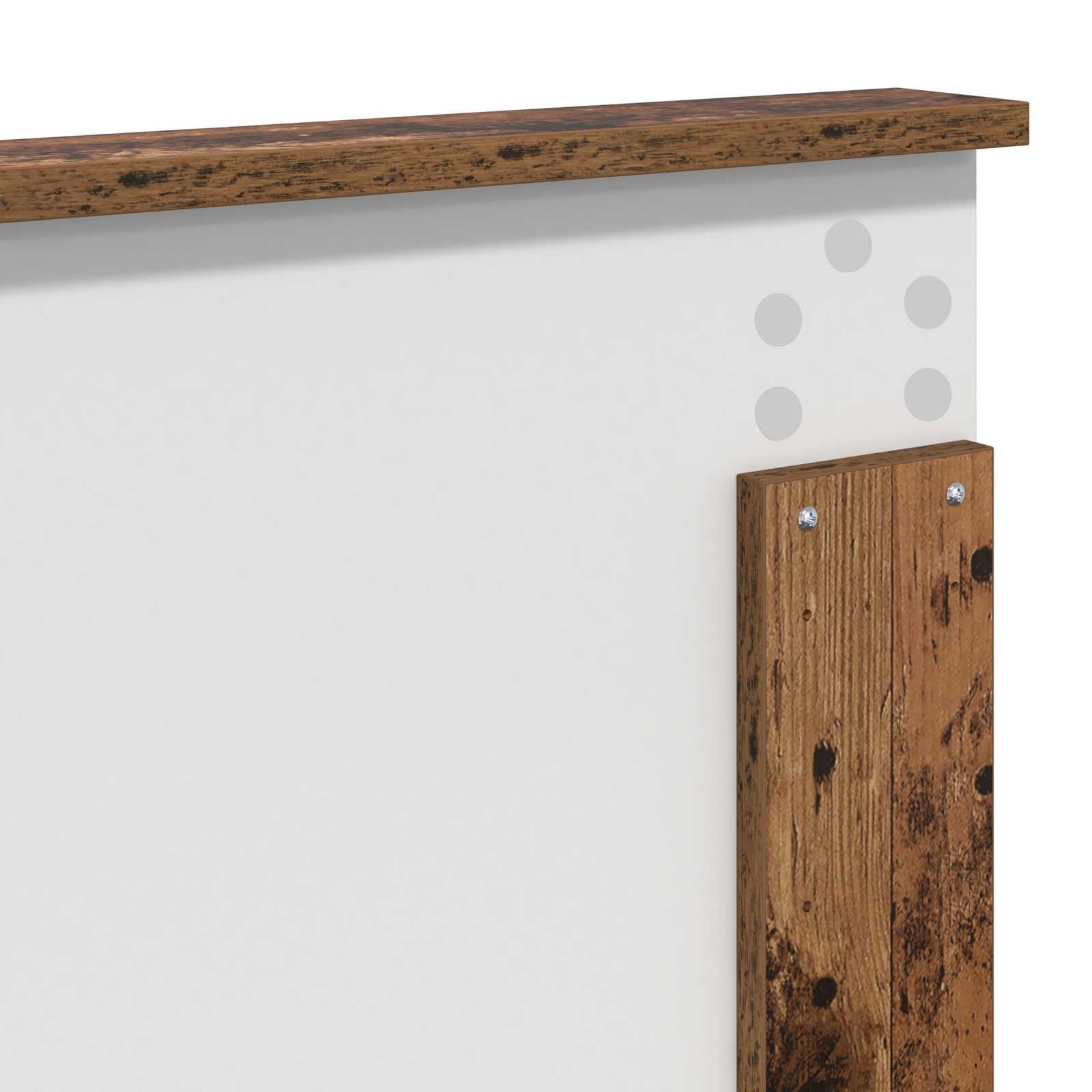 Hoofdbord Oudhout 100 cm Geconstrueerd hout is nu te koop bij PeponiXL, paradijselijk wonen!