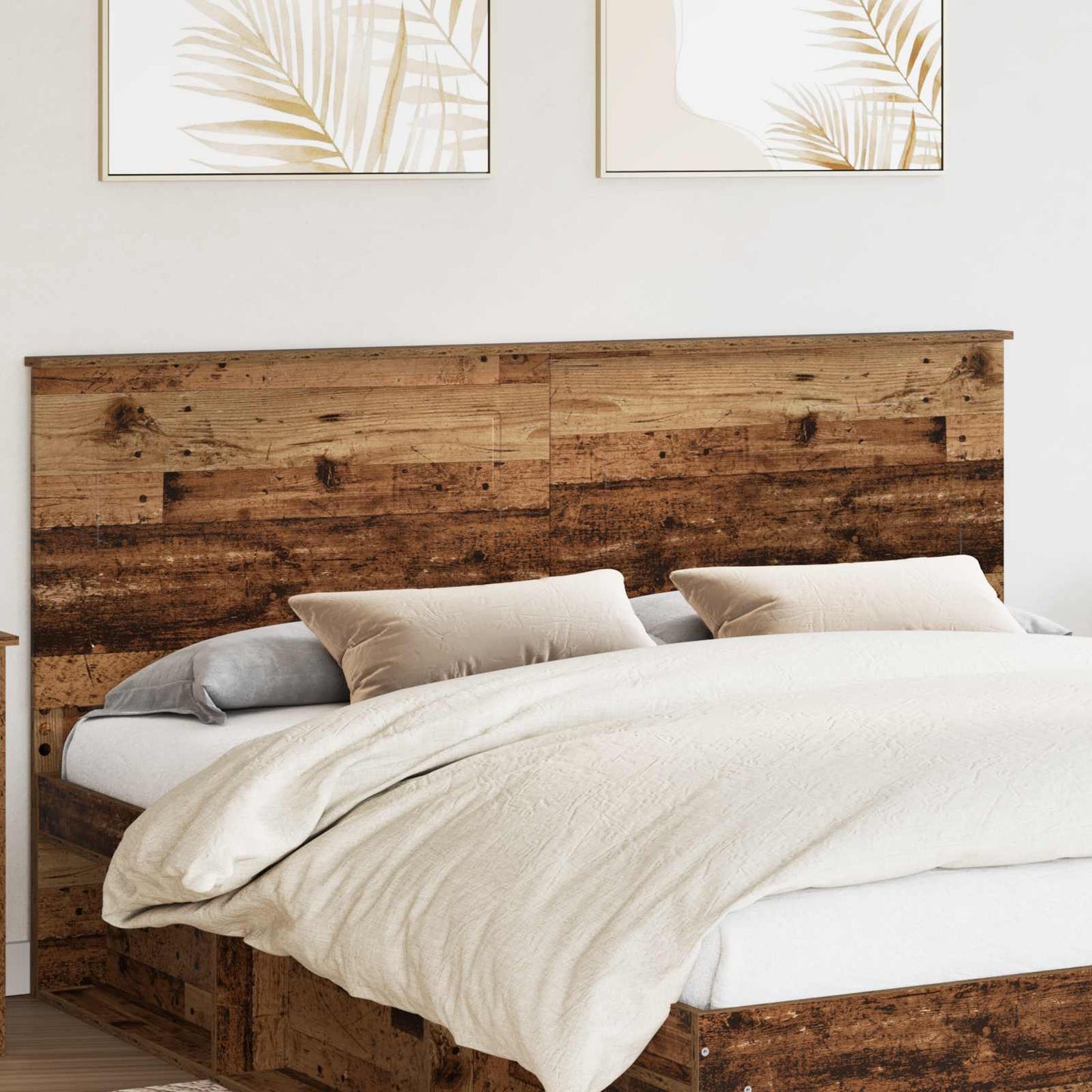 Hoofdbord Oudhout 100 cm Geconstrueerd hout is nu te koop bij PeponiXL, paradijselijk wonen!