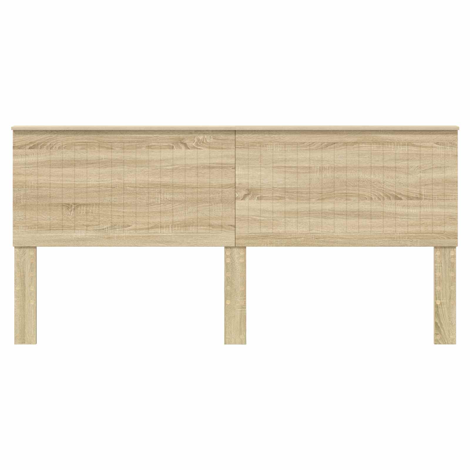 Hoofdbord met hoofdeinde Sonoma Eiken 200 cm Bewerkt hout is nu te koop bij PeponiXL, paradijselijk wonen!