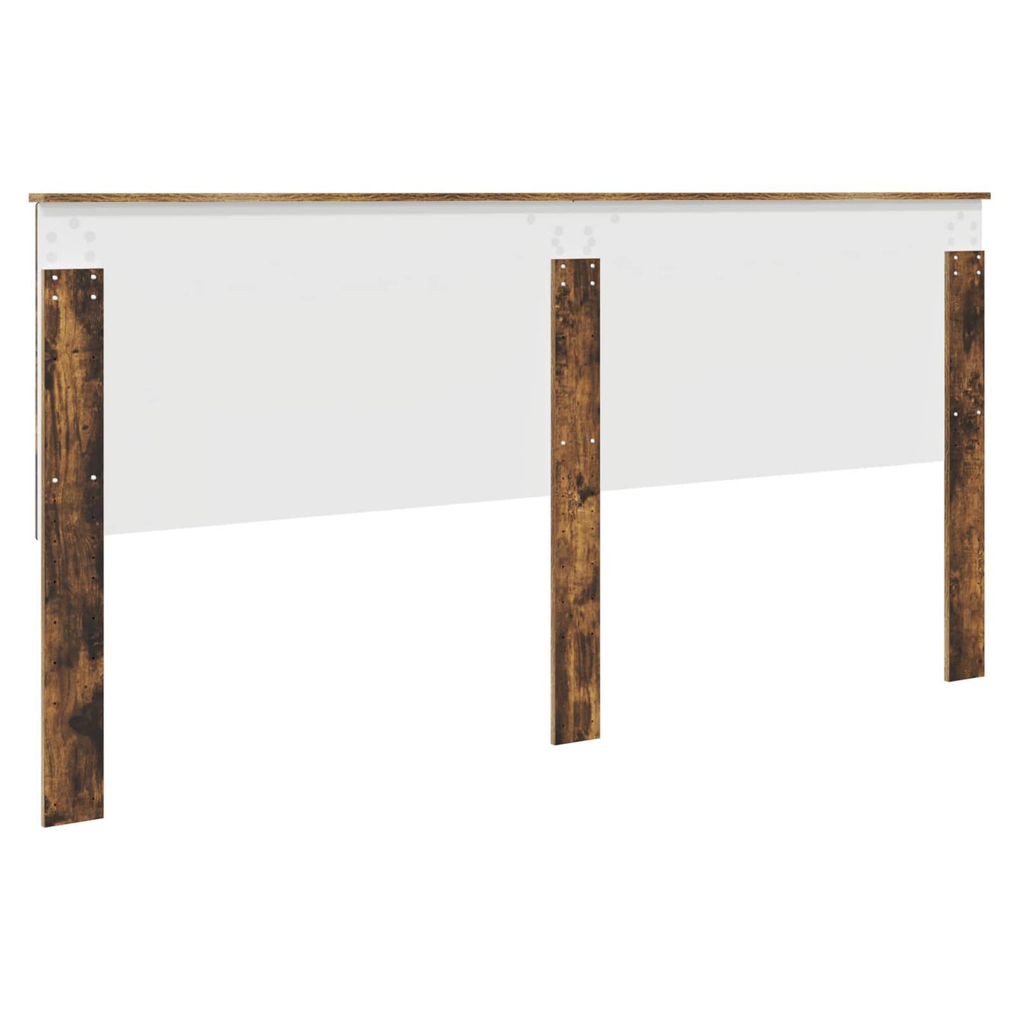 Hoofdbord met hoofdeinde Gerookt eiken 200 cm Bewerkt hout is nu te koop bij PeponiXL, paradijselijk wonen!