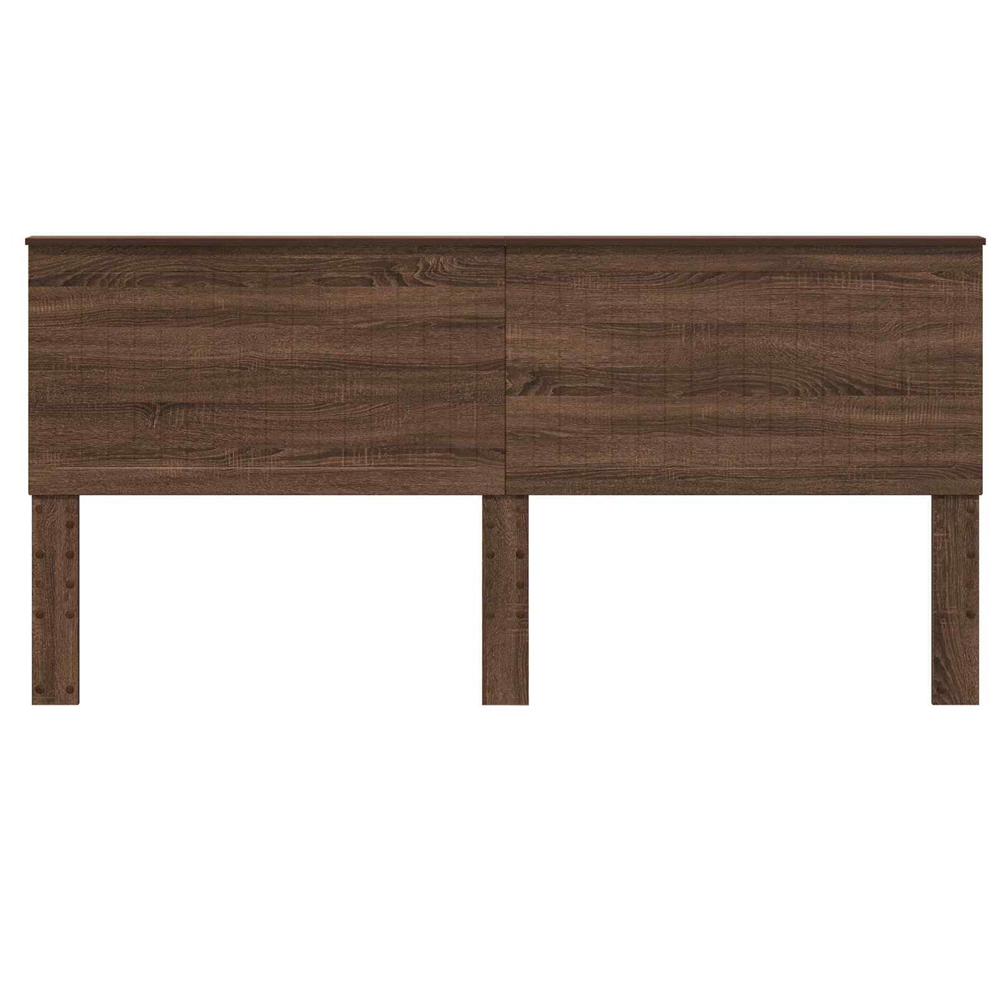 Hoofdbord met hoofdeinde Bruin Eiken 200 cm Bewerkt hout is nu te koop bij PeponiXL, paradijselijk wonen!