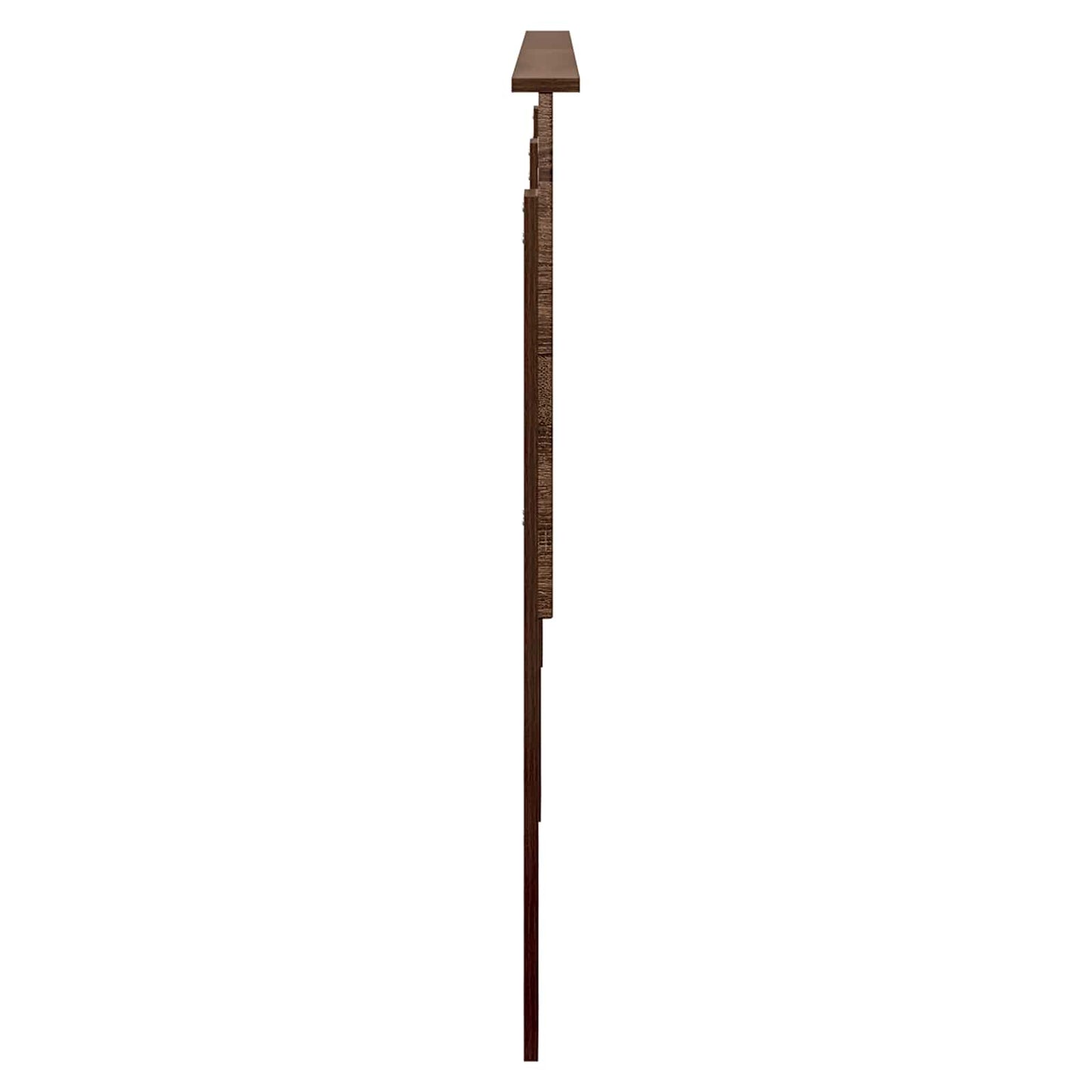 Hoofdbord met hoofdeinde Bruin Eiken 200 cm Bewerkt hout is nu te koop bij PeponiXL, paradijselijk wonen!