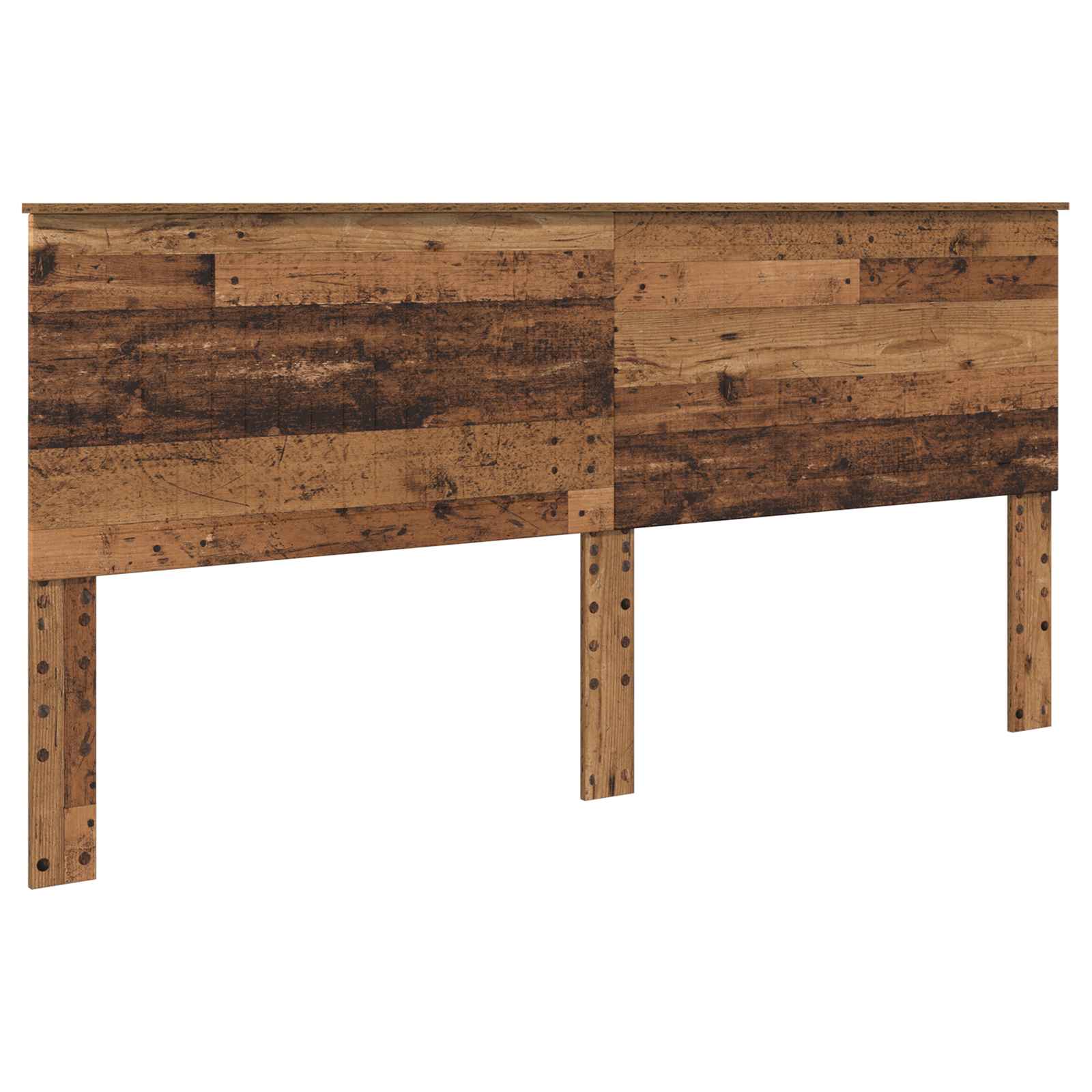 Hoofdbord met hoofdeinde Oud Hout 200 cm Bewerkt hout is nu te koop bij PeponiXL, paradijselijk wonen!
