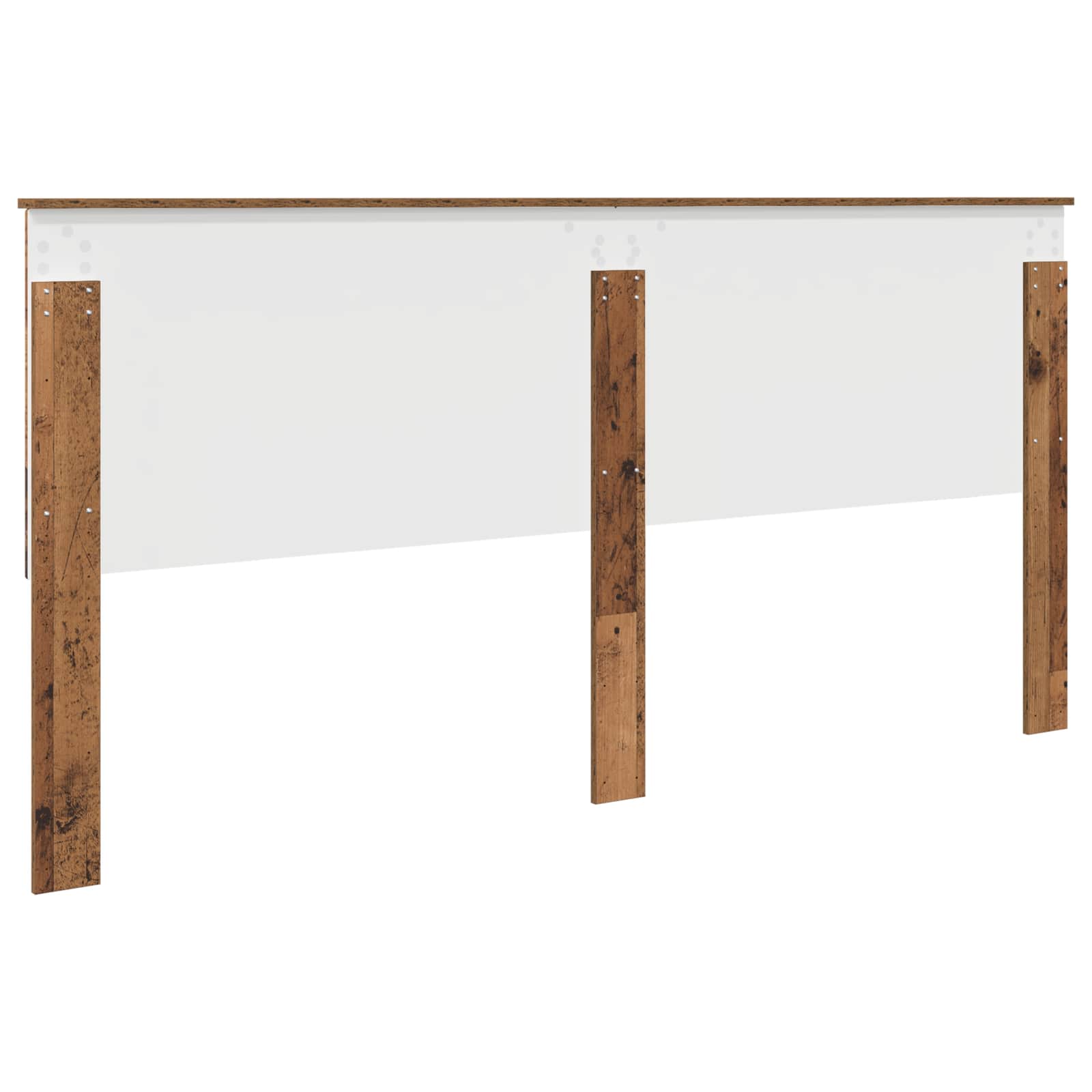 Hoofdbord met hoofdeinde Oud Hout 200 cm Bewerkt hout is nu te koop bij PeponiXL, paradijselijk wonen!