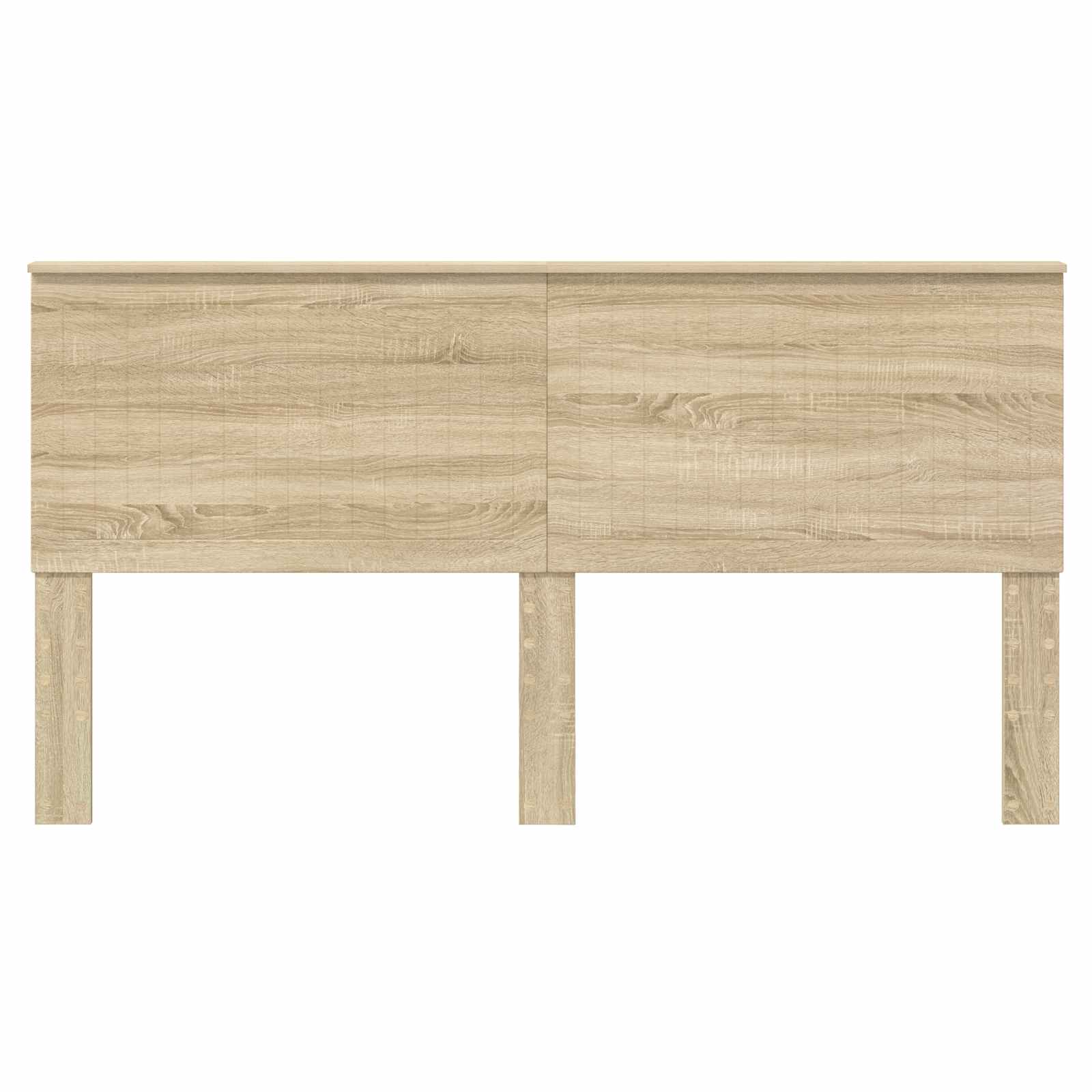 Hoofdbord met hoofdeinde Sonoma Eiken 180 cm Bewerkt hout is nu te koop bij PeponiXL, paradijselijk wonen!