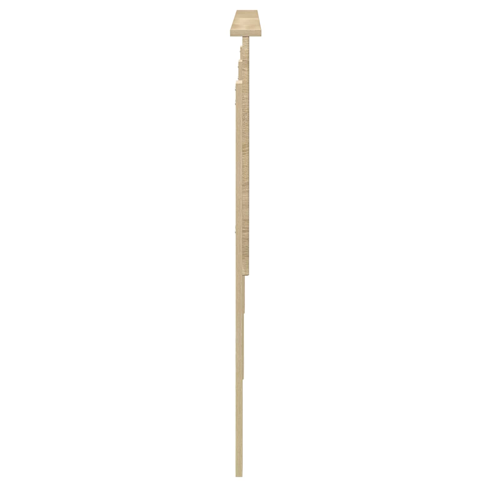 Hoofdbord met hoofdeinde Sonoma Eiken 180 cm Bewerkt hout is nu te koop bij PeponiXL, paradijselijk wonen!