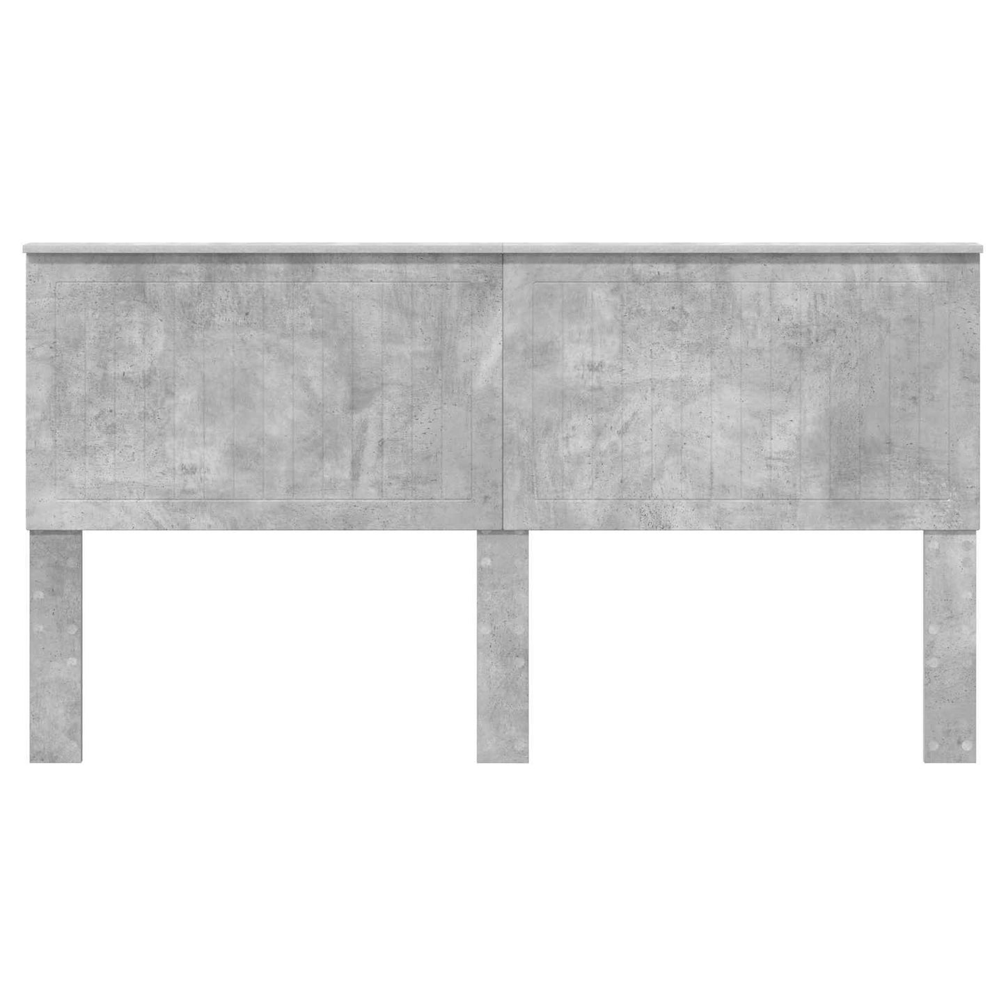 Hoofdbord met hoofdeinde Beton Grijs 180 cm Bewerkt hout is nu te koop bij PeponiXL, paradijselijk wonen!