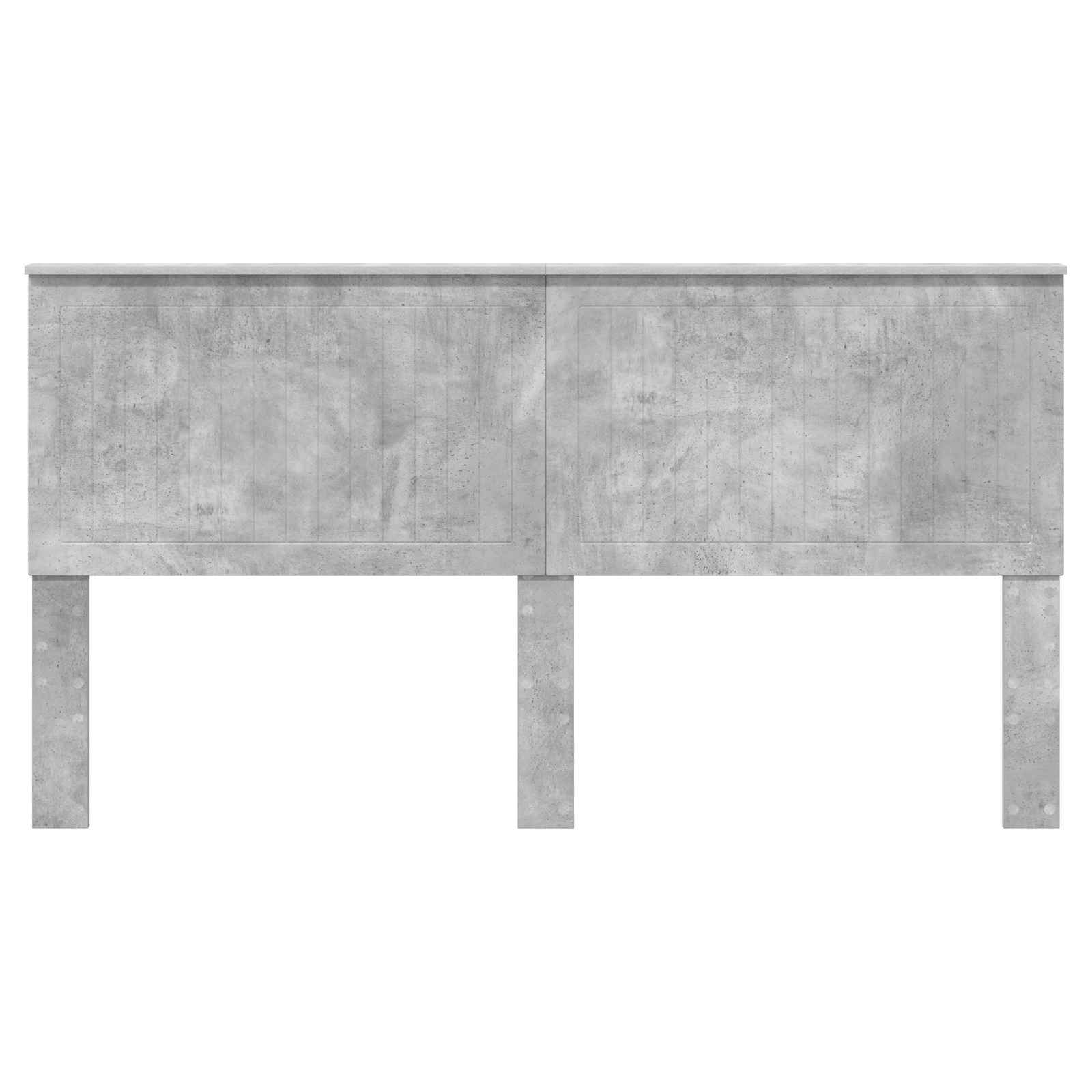 Hoofdbord met hoofdeinde Beton Grijs 180 cm Bewerkt hout is nu te koop bij PeponiXL, paradijselijk wonen!